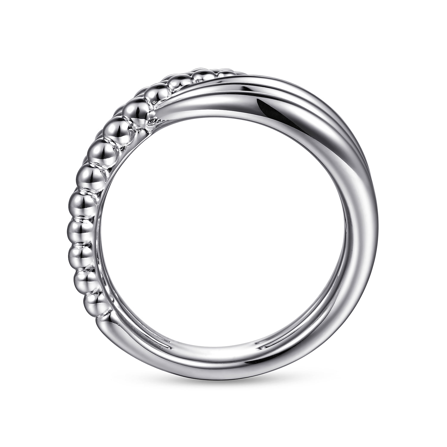 Bujukan Lady's Twisted Ring in Sterling Silver, photograph 2