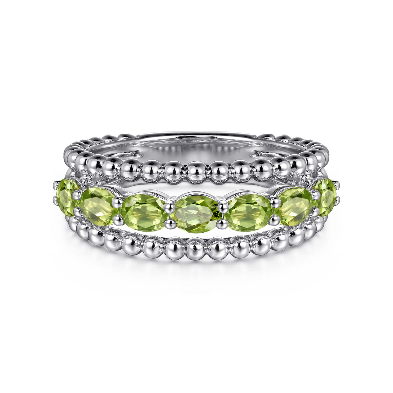 Bujukan Peridot Easy Stackable Ring