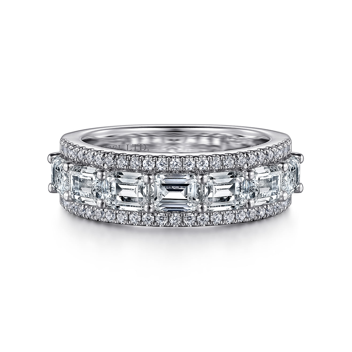 Diamond Wide Band Ring