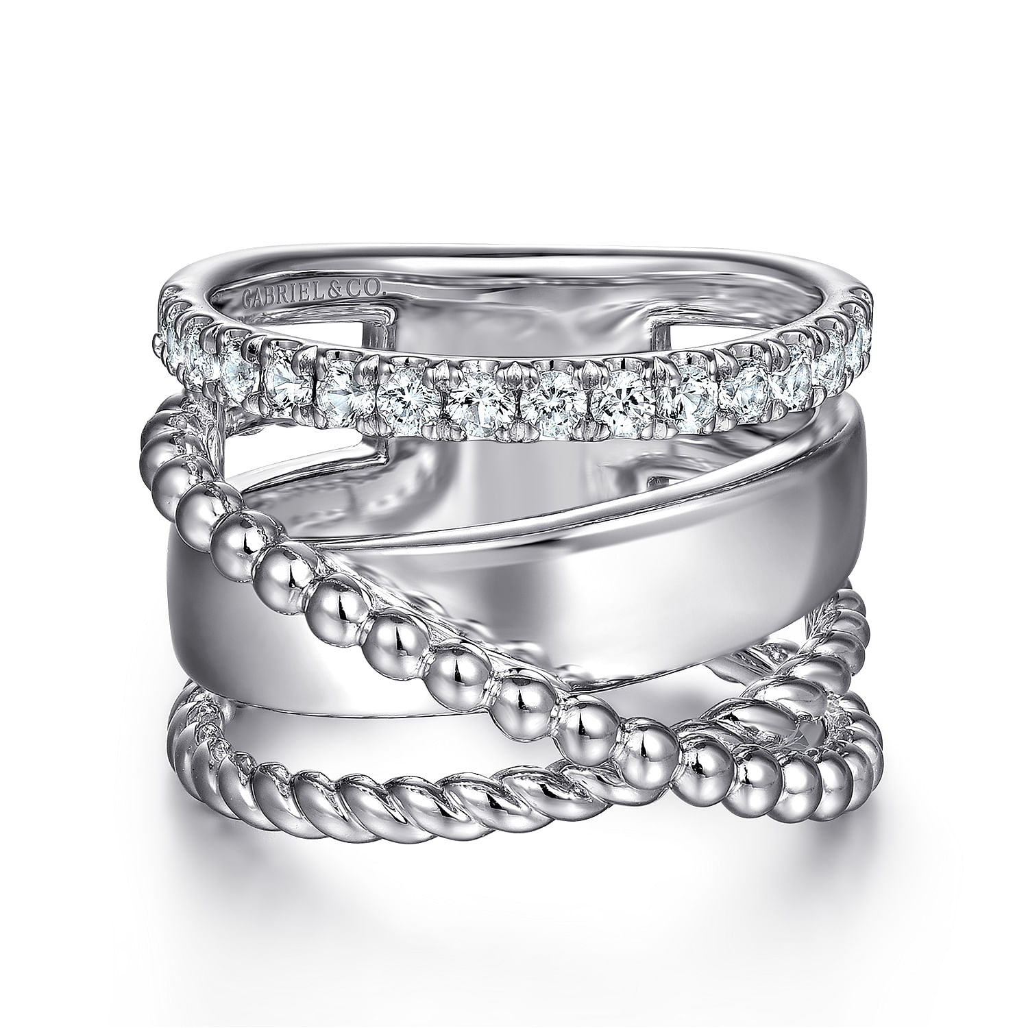 ☆TATIANA☆ Silver 925 Bold Shine Minimal Ring CR1837 MUSINSA | TATIANA (Silver 925) Bold Shine Minimal Ring CR1837