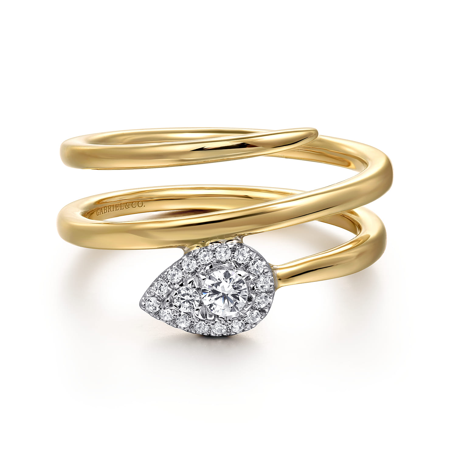 Diamond Wrap Ladies Ring