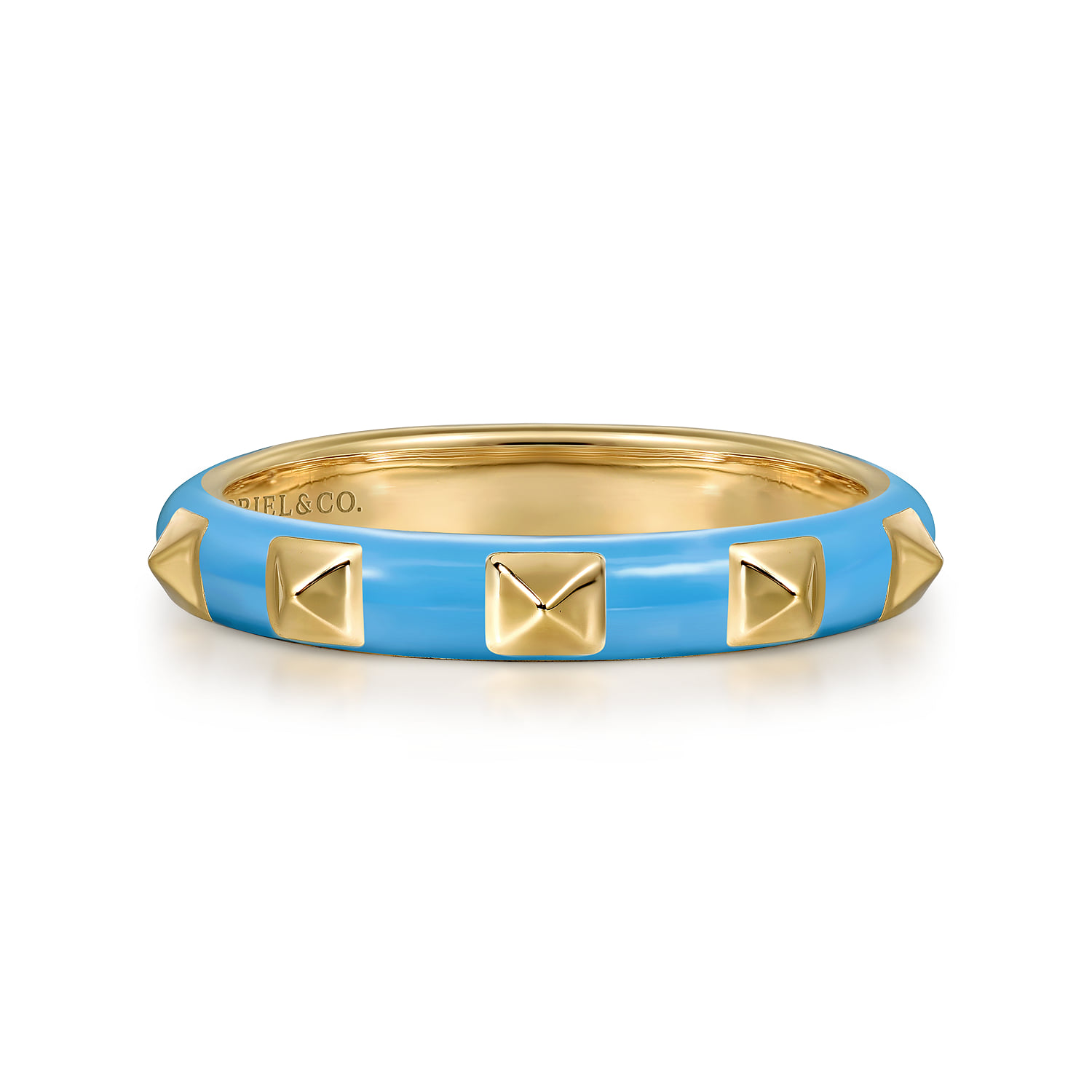 Pyramid Stackable with Enamel