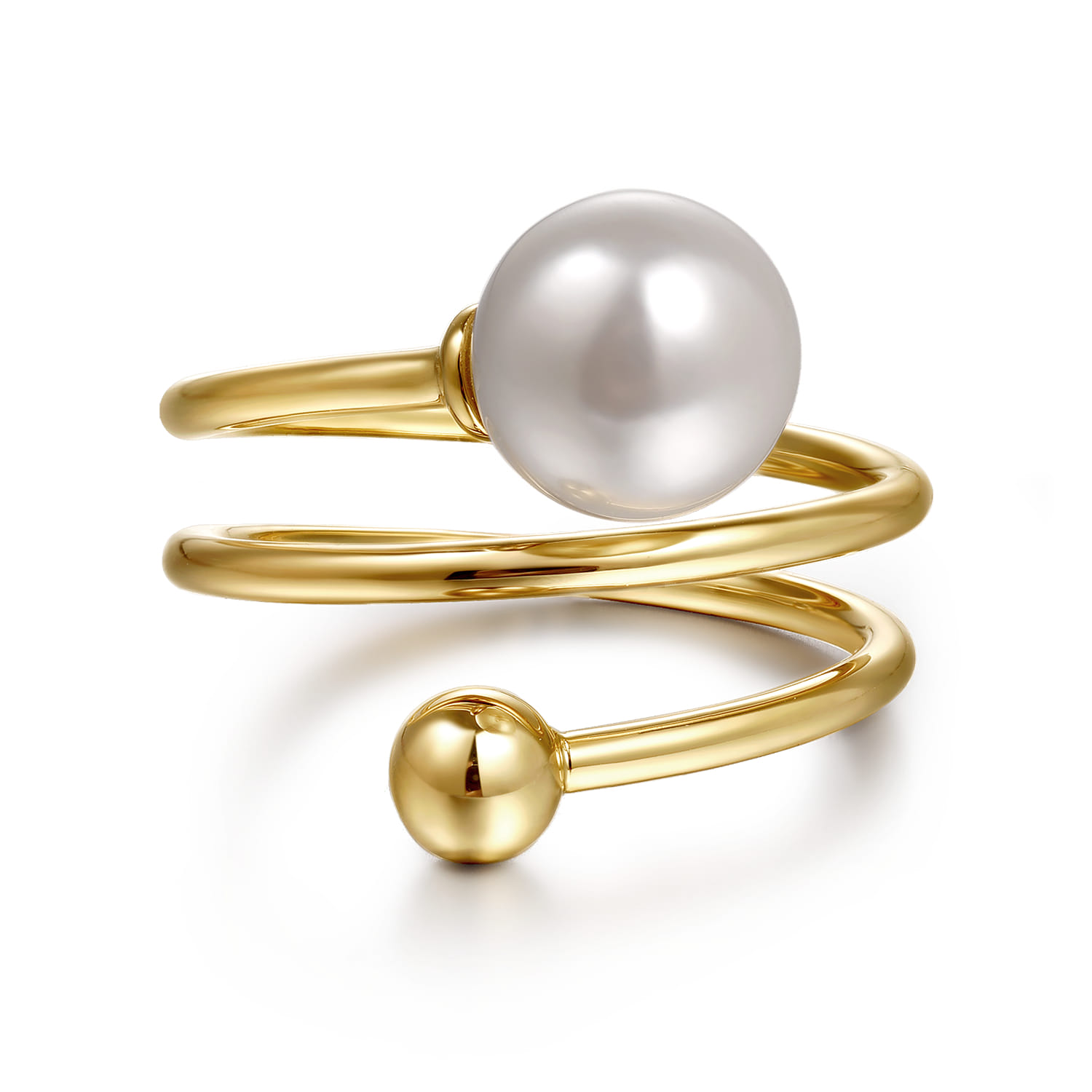 Bujukan Beads and Pearl Bypass Ring