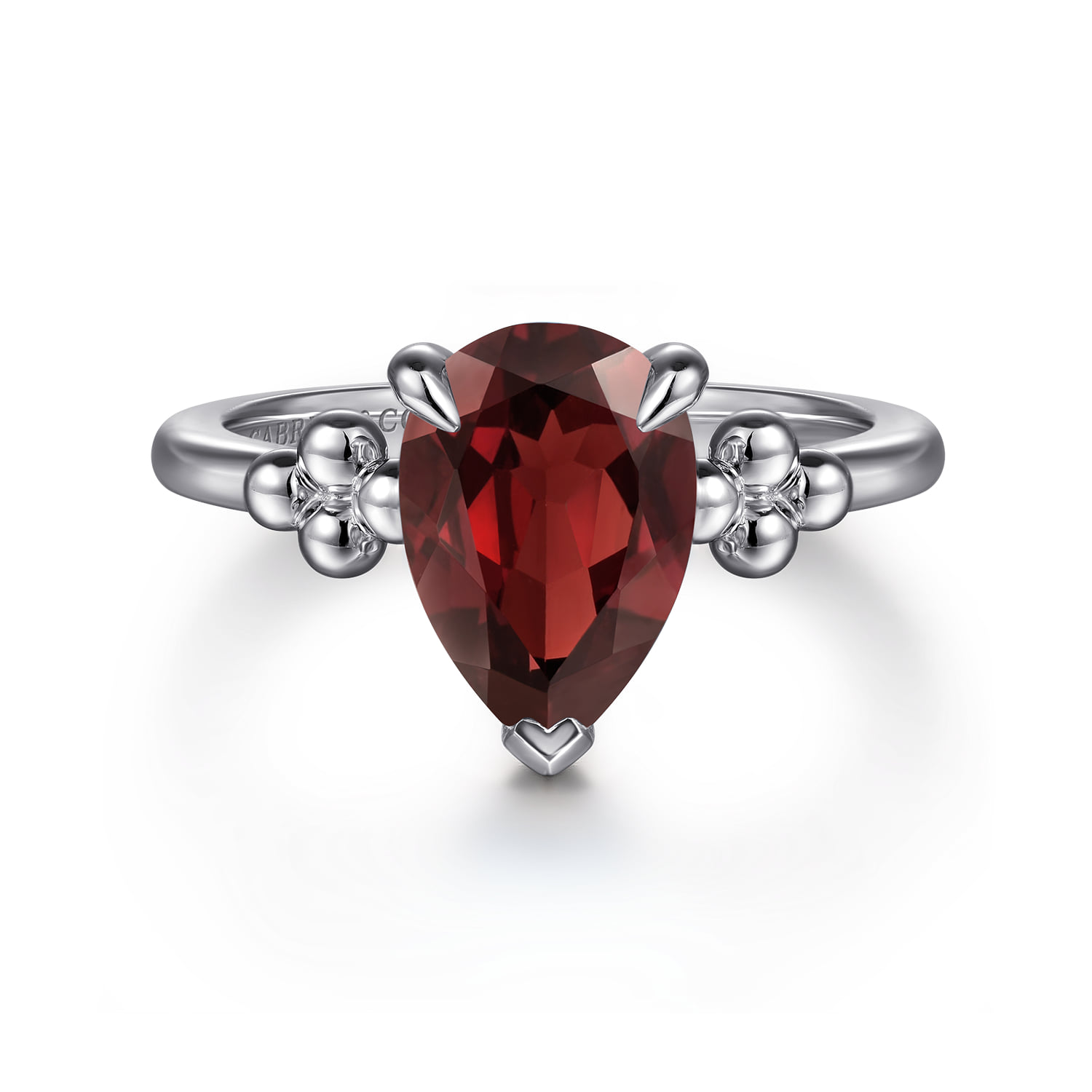 Pear Garnet Bujukan Ring