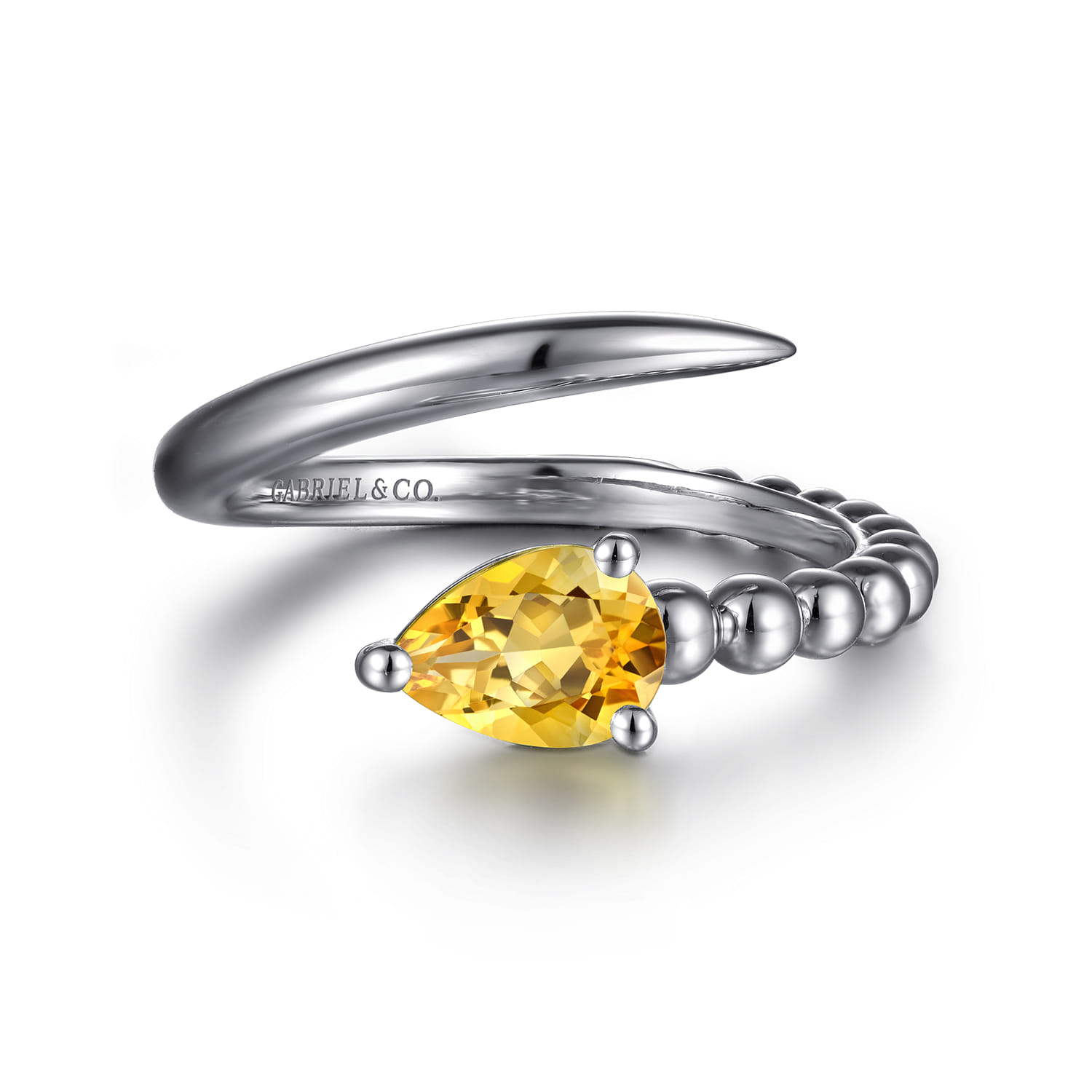 Bujukan and Citrine Bypass Ring