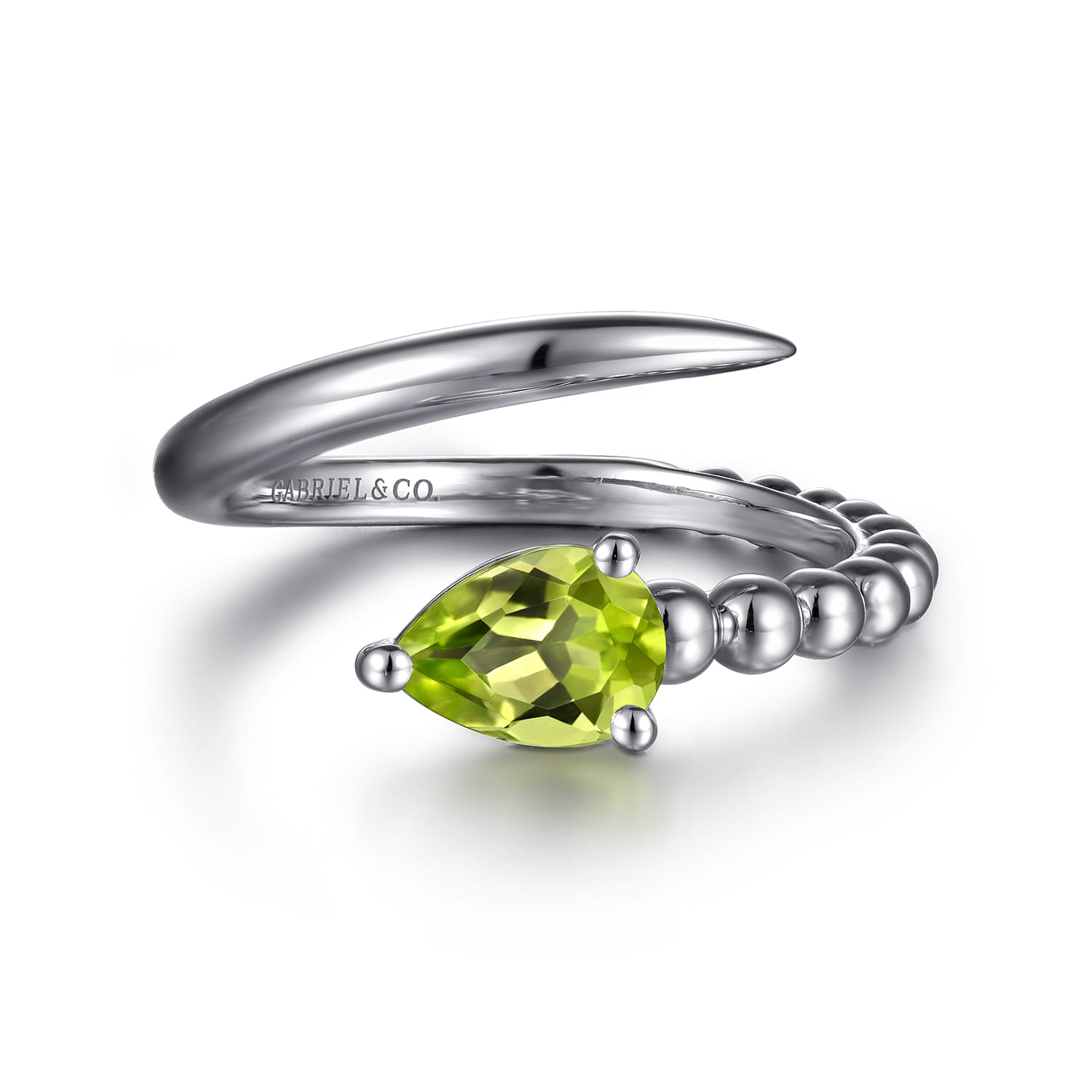 Bujukan and Peridot Bypass Ring