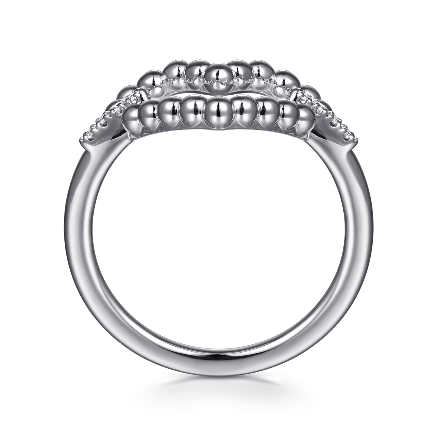 Bujukan Diamond Ladies Ring in Sterling Silver, photograph 2