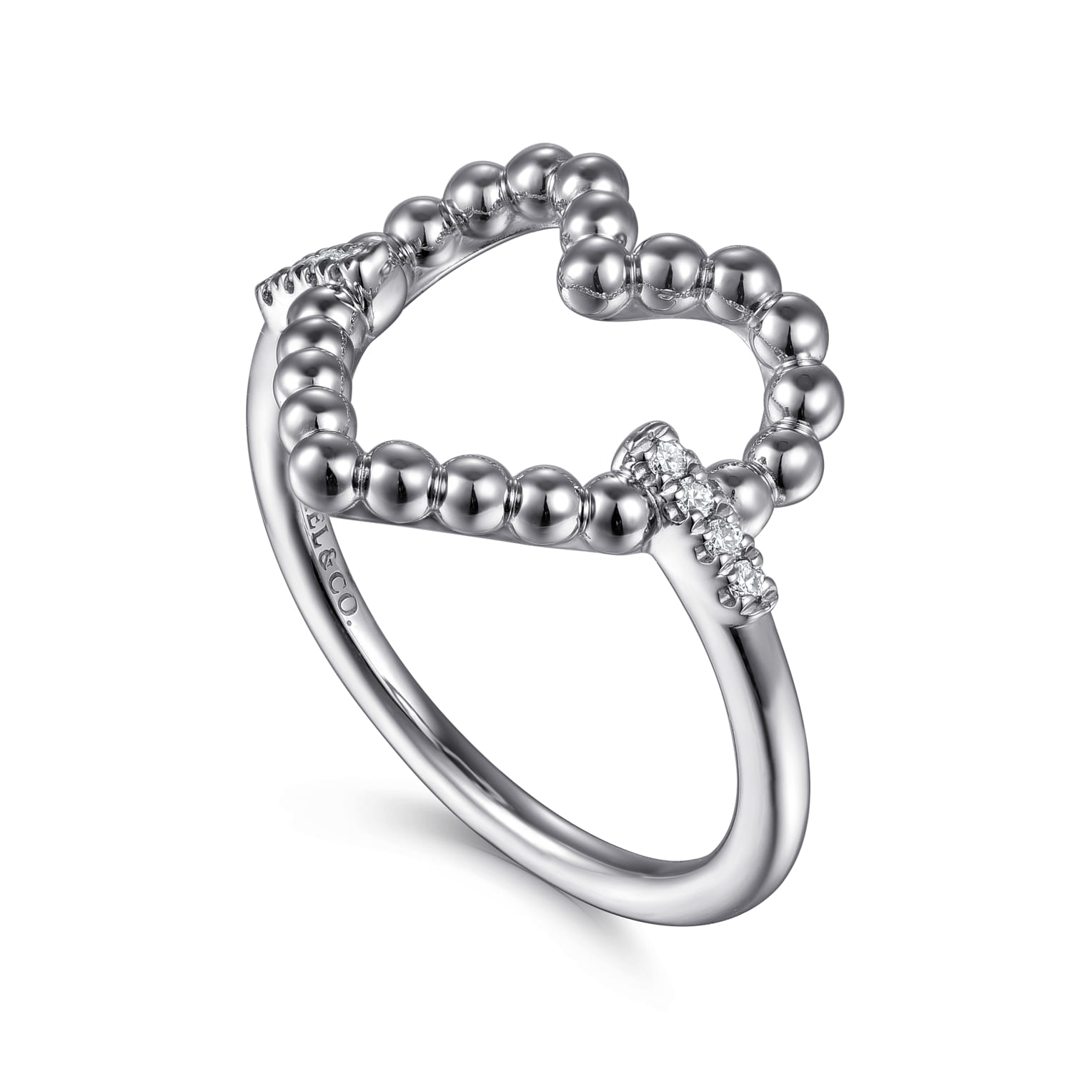 Bujukan Diamond Ladies Ring in Sterling Silver, photograph 3