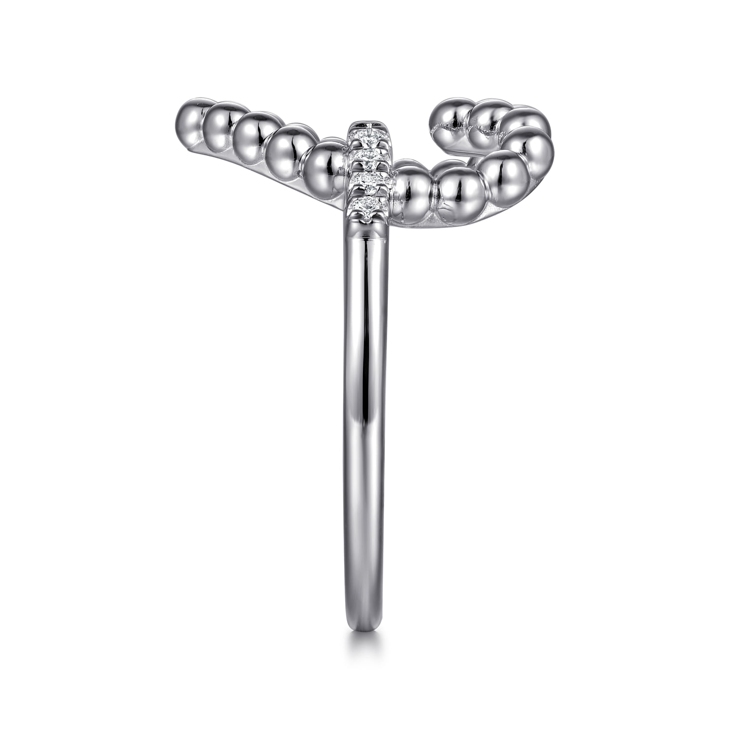 Bujukan Diamond Ladies Ring in Sterling Silver, photograph 4