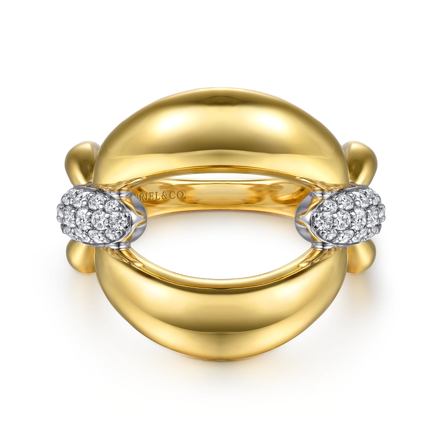 Diamond Link Chain Ring