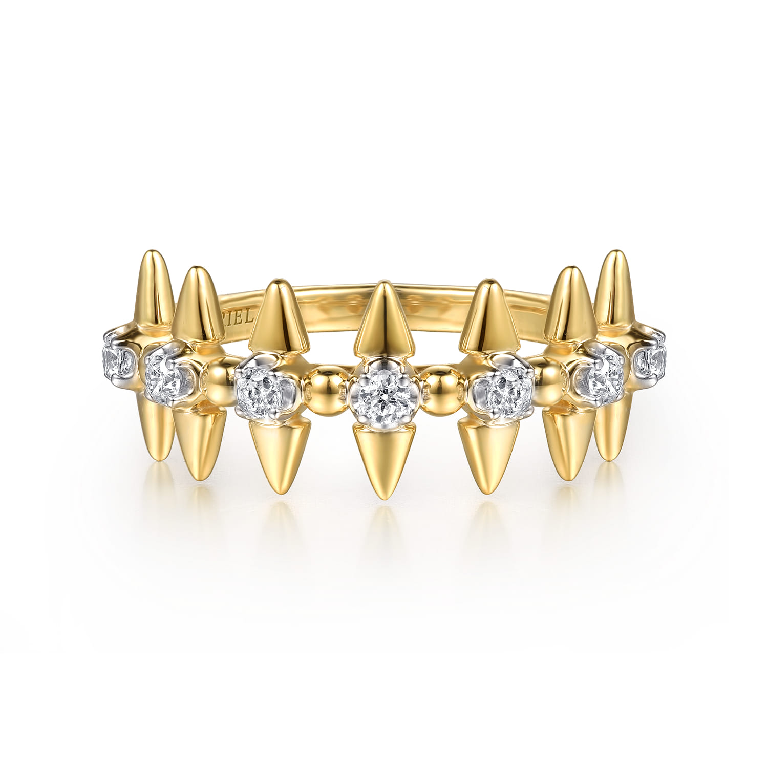 Bujukan and Diamond Bullet Stackable Ring
