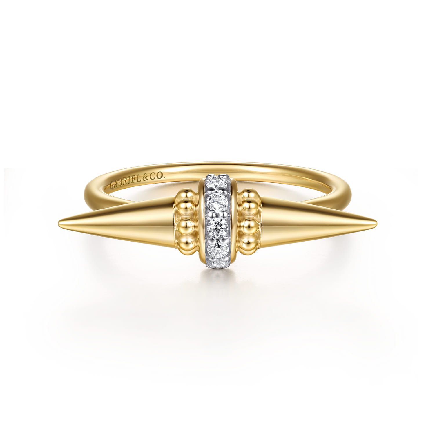 Bujukan and Diamond Bullet Fashion Ring