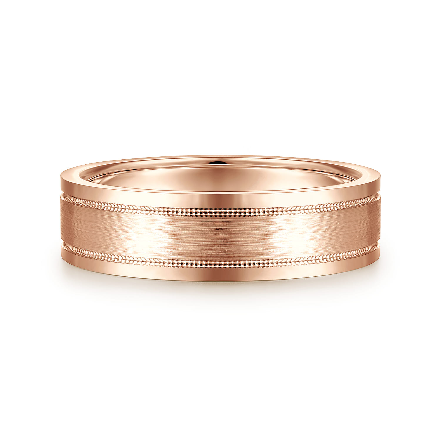 6mm - Men's Wedding Band in Satin Finish