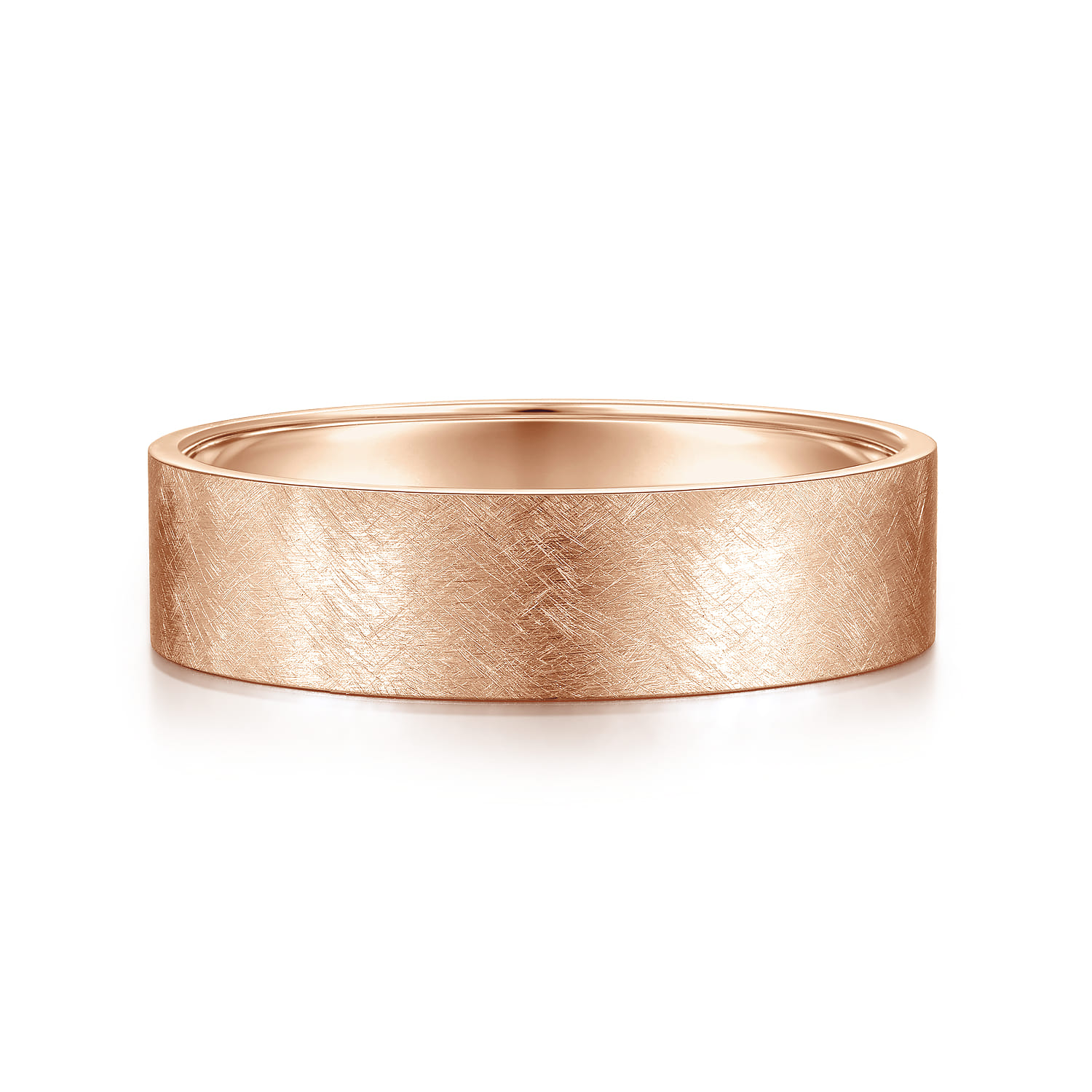 6mm - Brushed Finish Men's Wedding Band