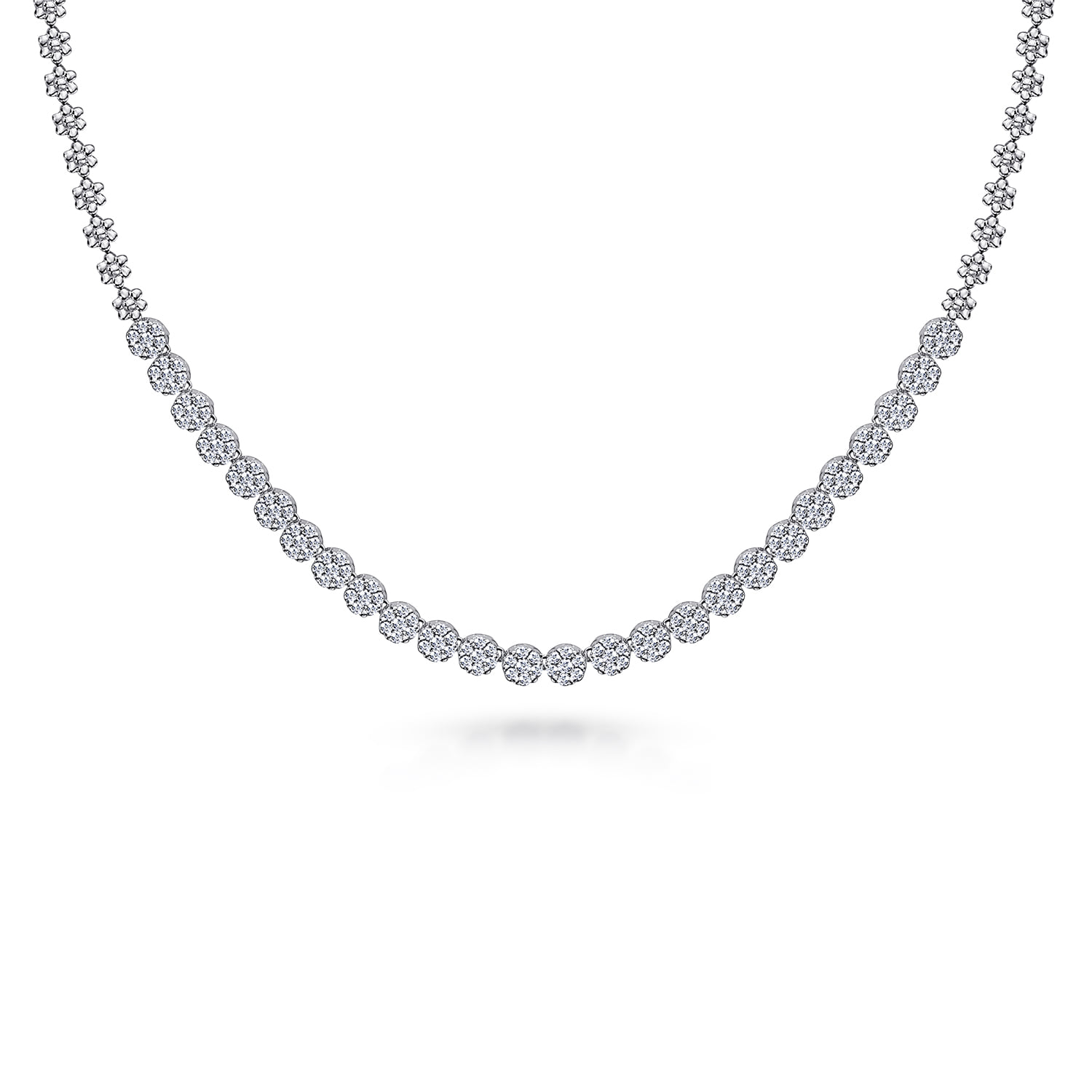 Diamond Station Necklace