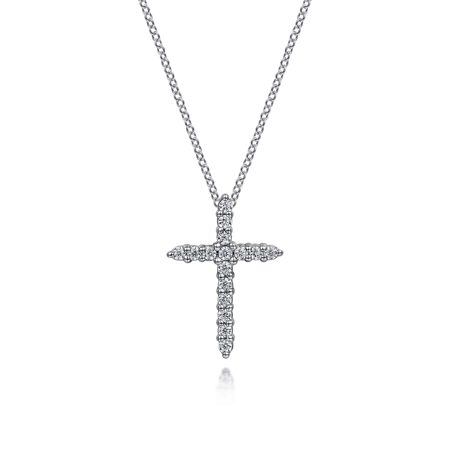 Diamond Cross Pendant Necklace