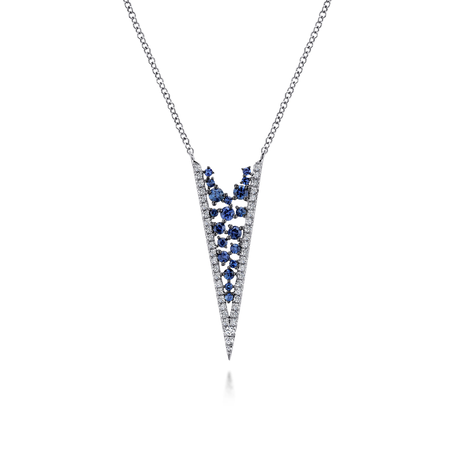 Diamond Chevron Necklace