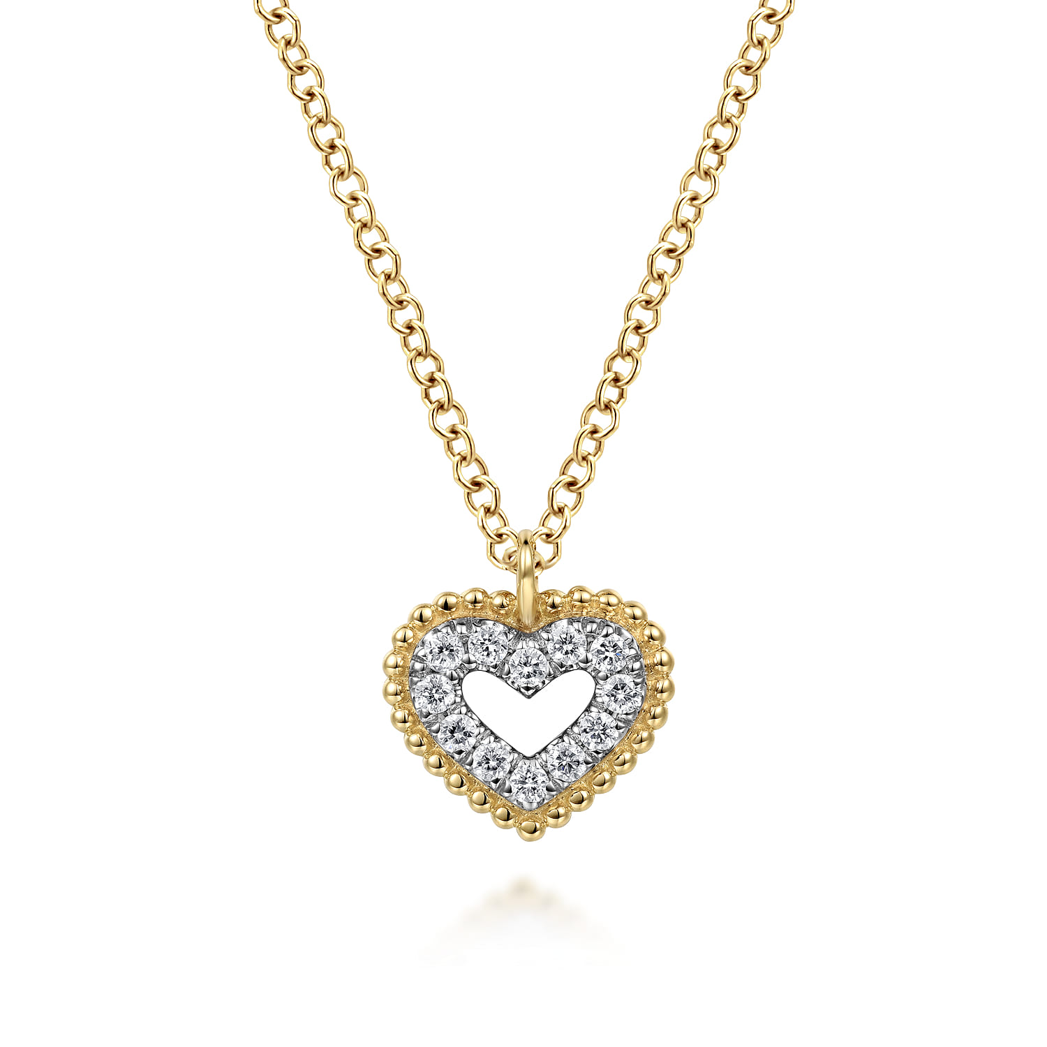 Bujukan Diamond Pave Pendant Necklace