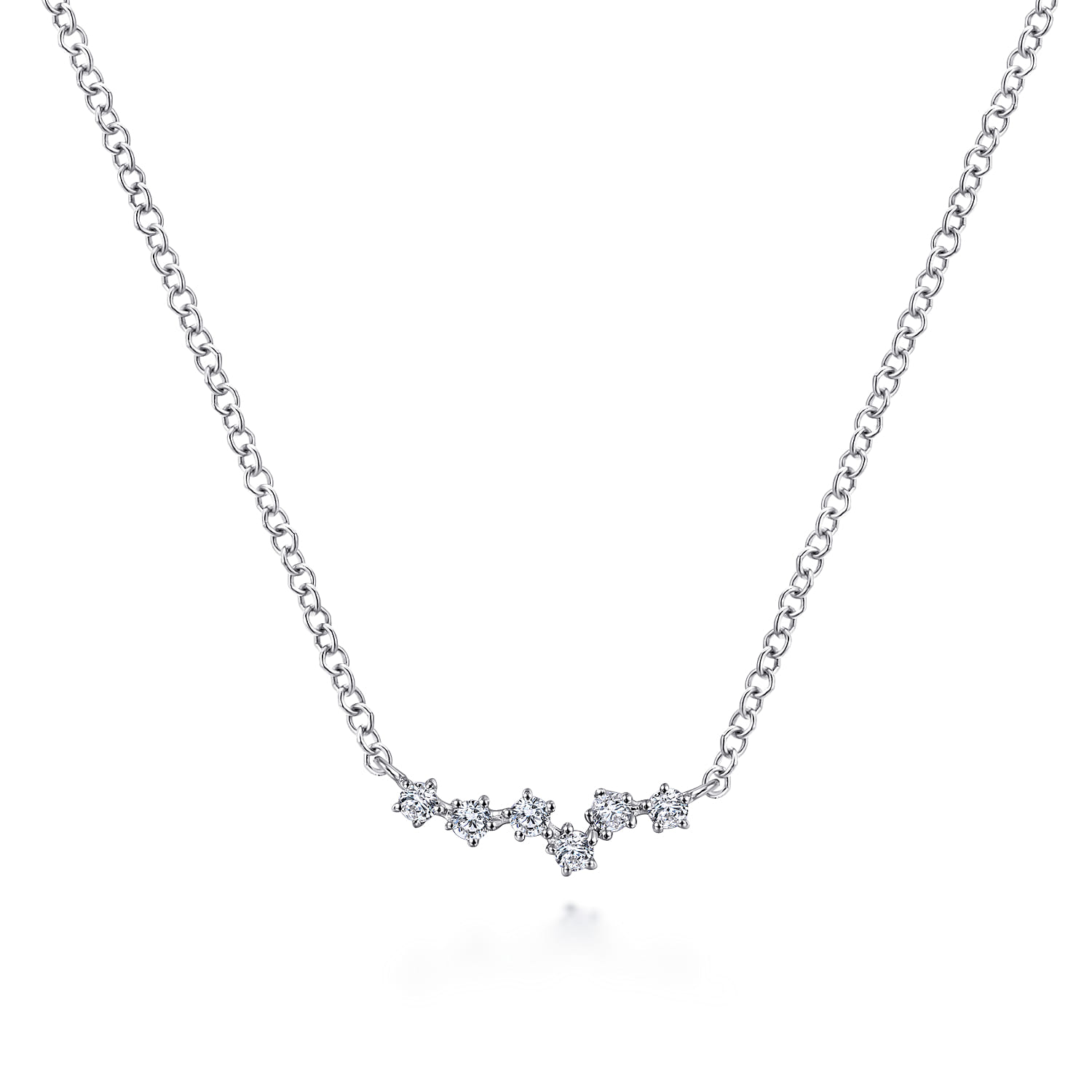 Diamond Constellation Bar Necklace