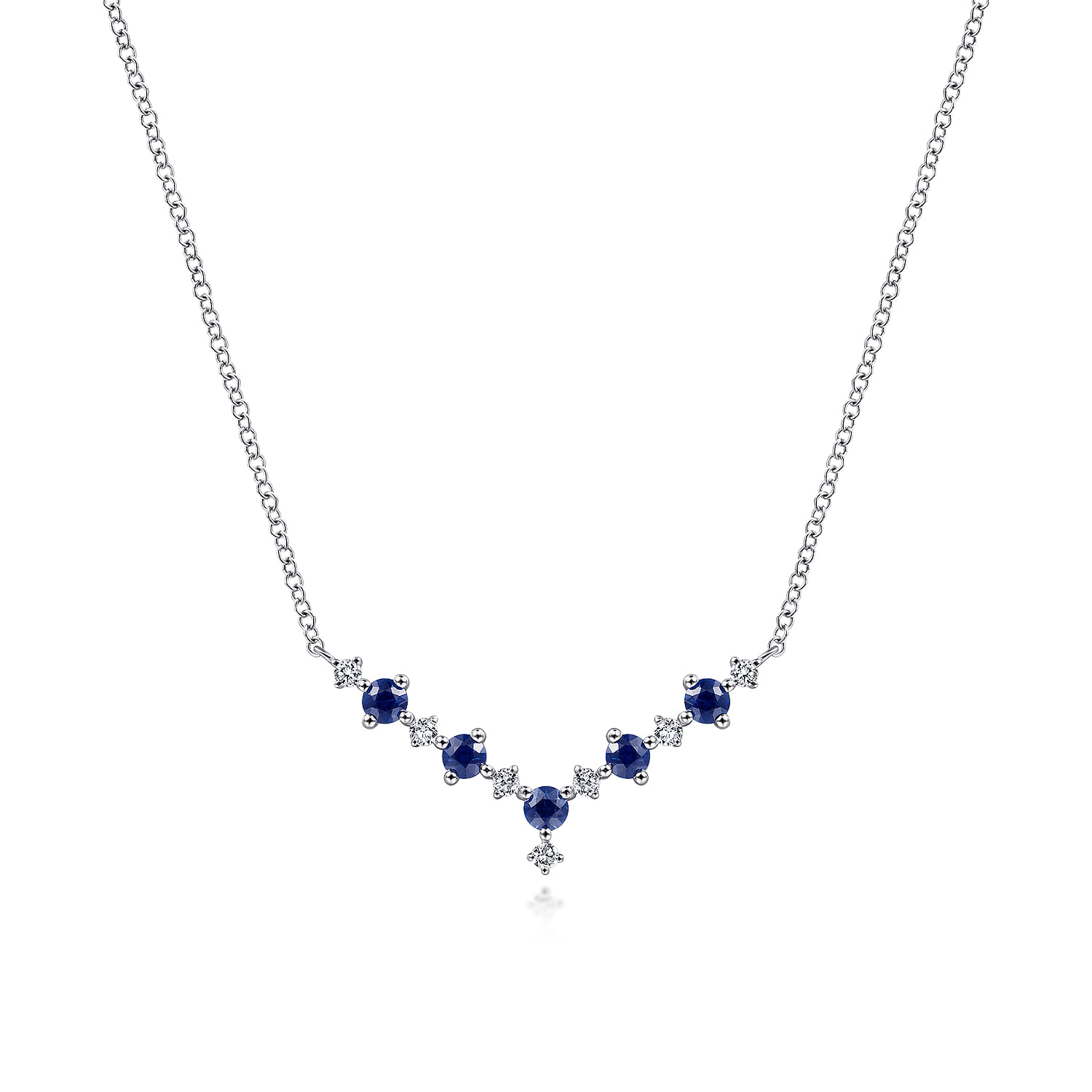 Diamond Chevron Necklace