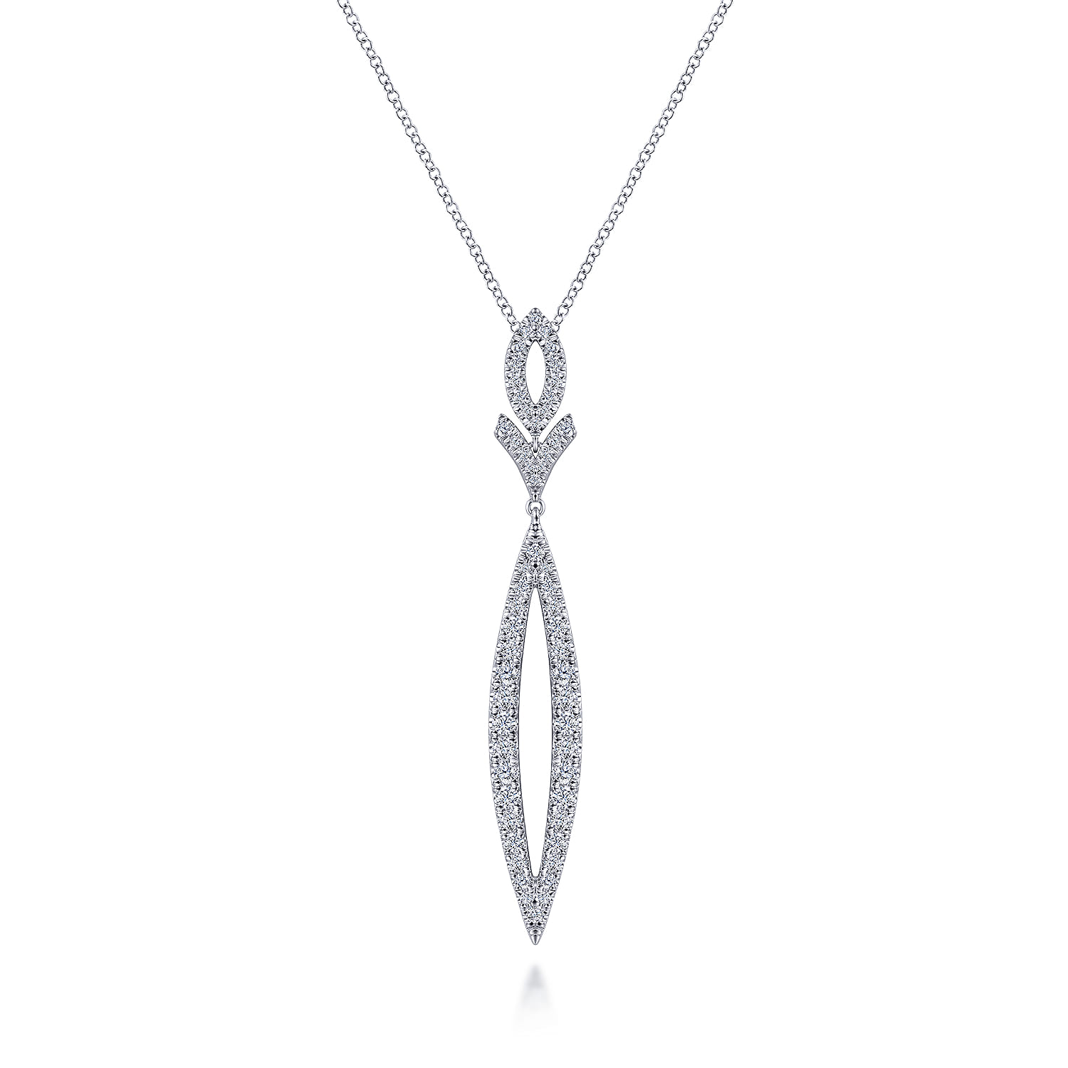 Diamond Lariat Necklace