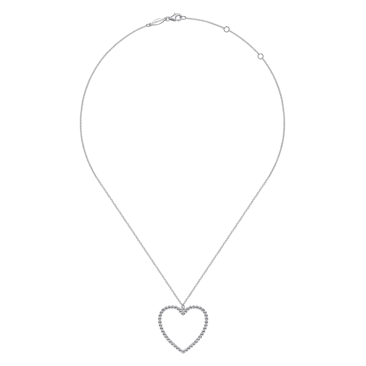 Bujukan Necklace in Sterling Silver, photograph 2