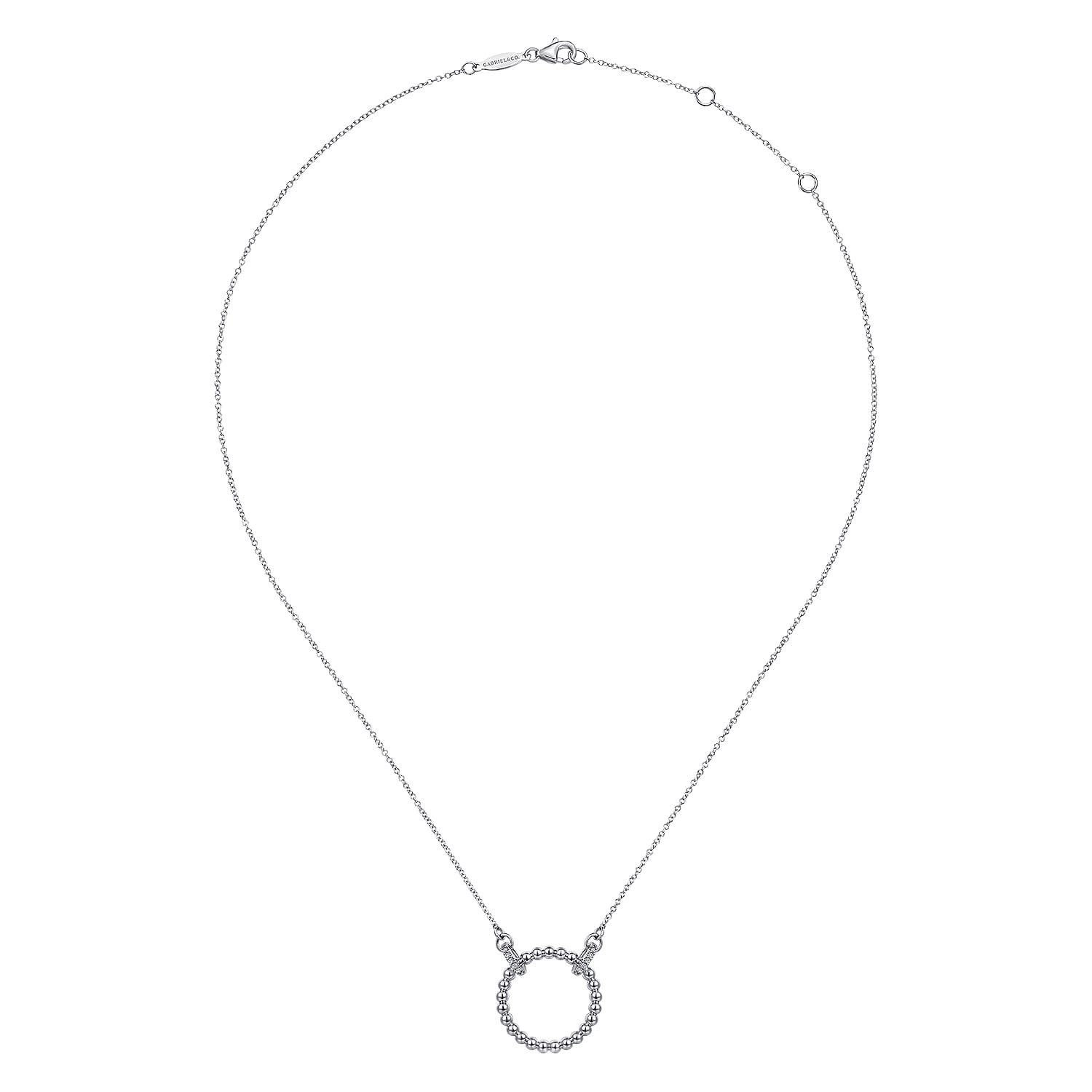 Pendant Necklace Bujukan in Sterling Silver, photograph 2