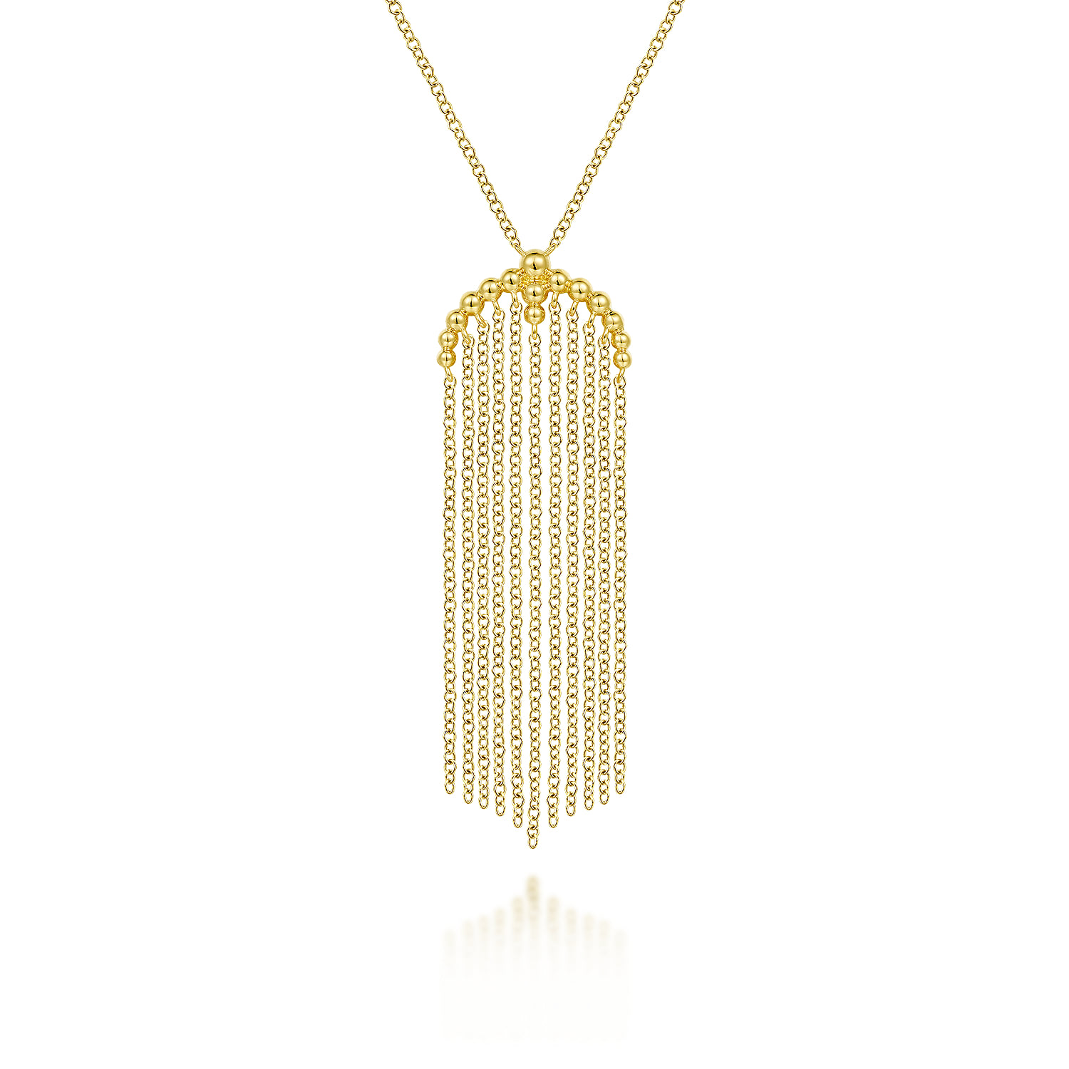 24 inch Bujukan Tassel Pendant Necklace