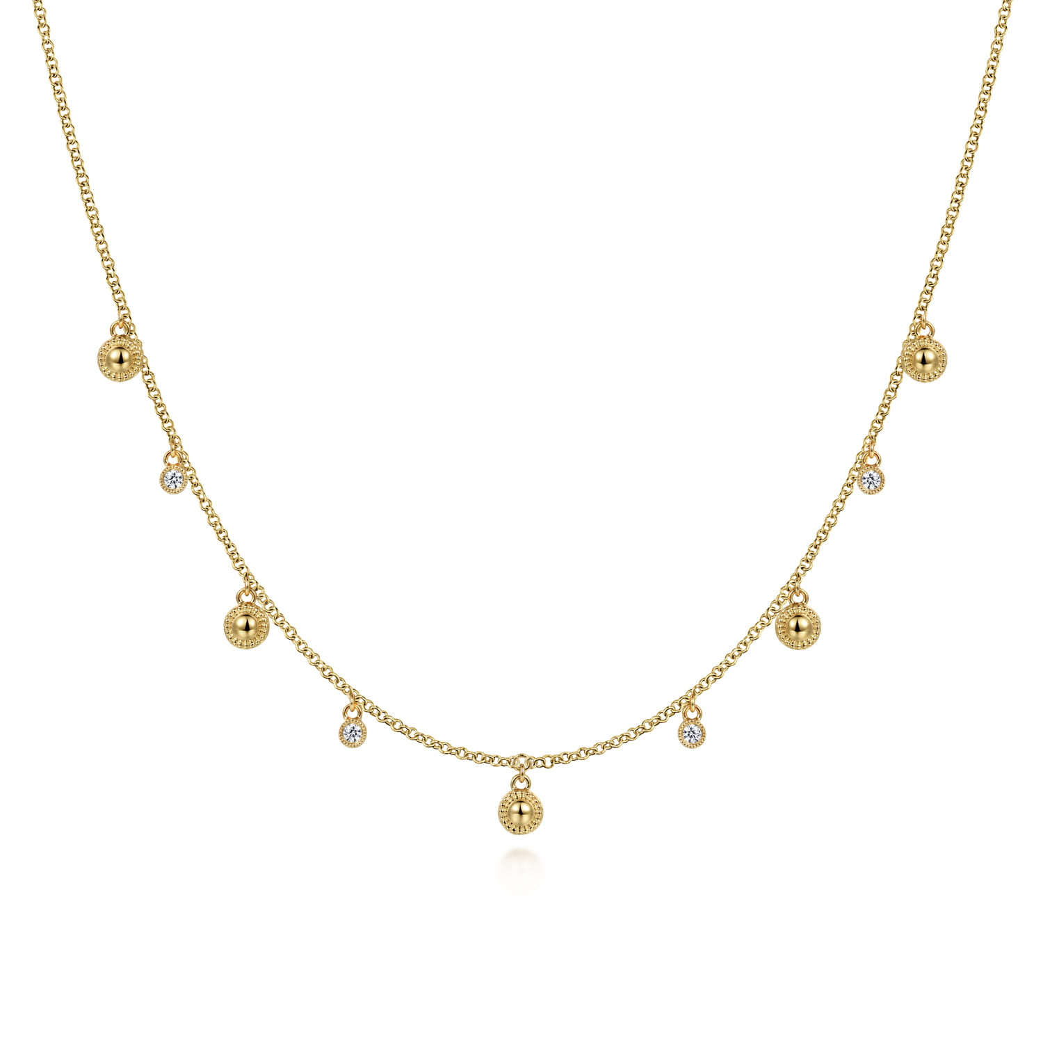 Station Droplet Necklace