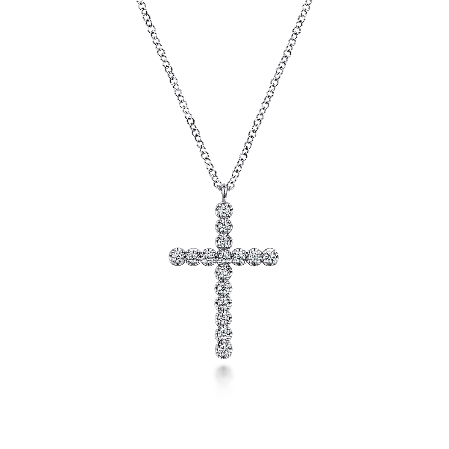 Diamond Cross Pendant Necklace