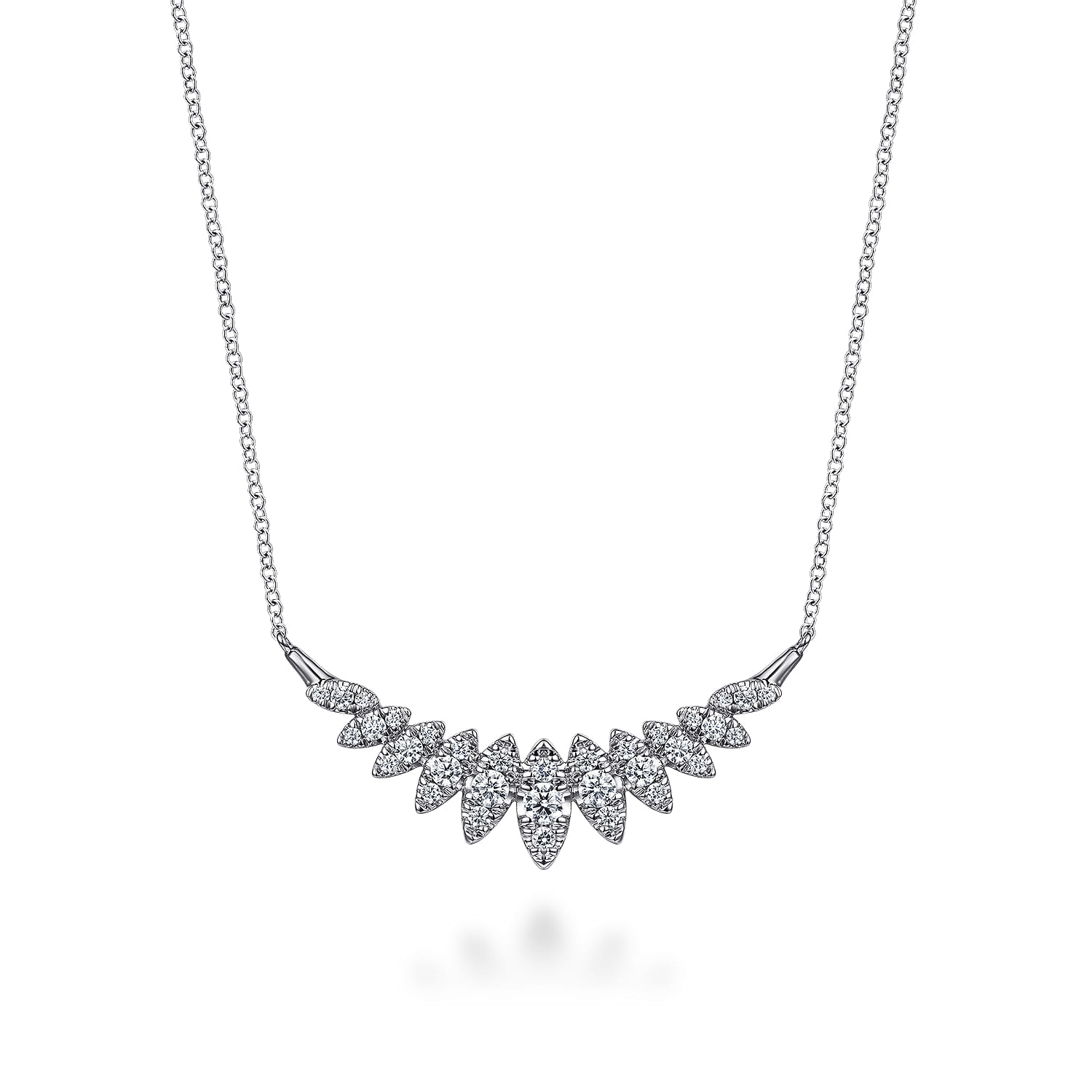 Diamond Bar Necklace