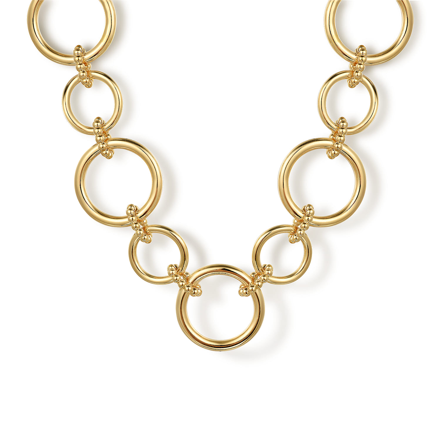 Circle Link Chain Necklace