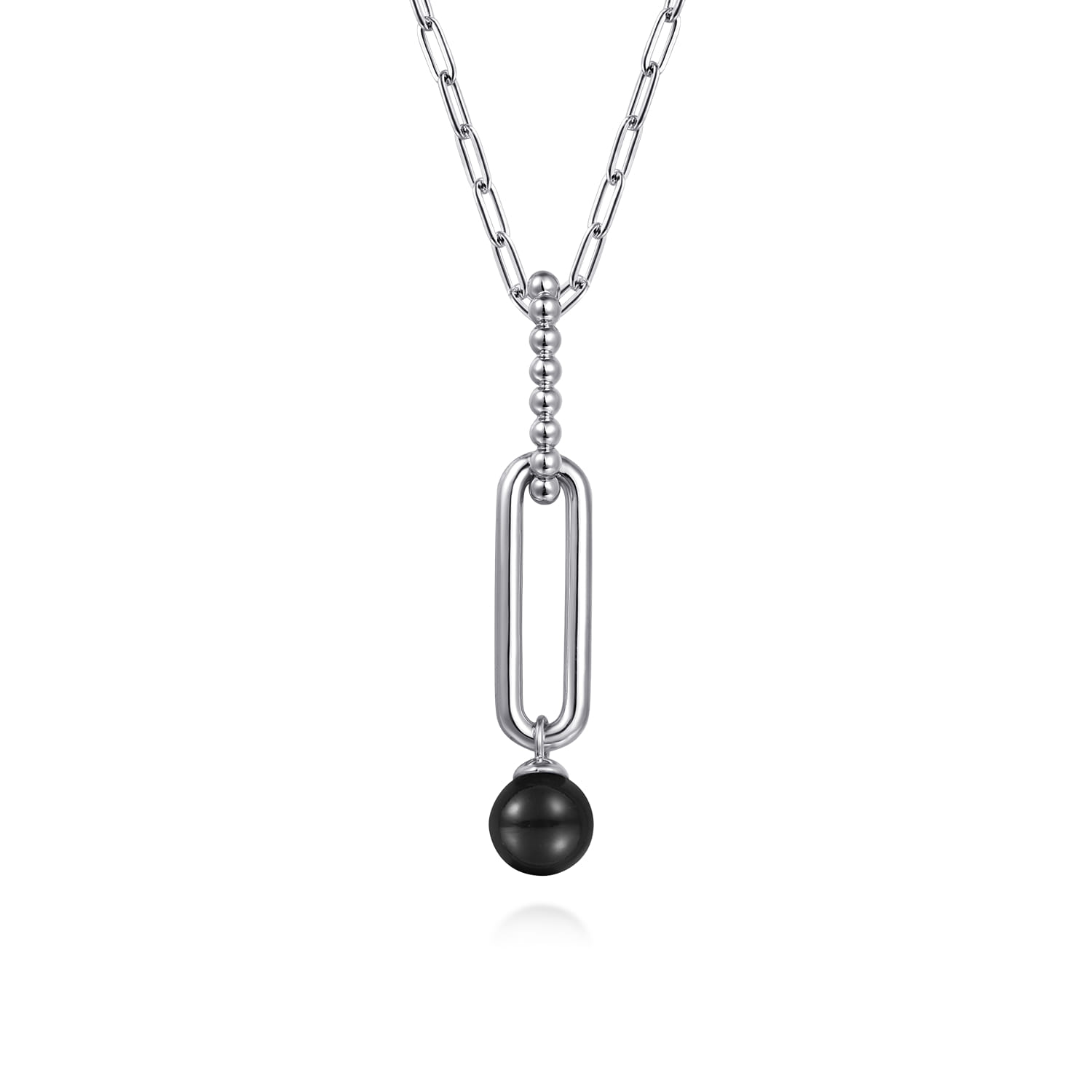 Onyx Bujukan Drop Necklace