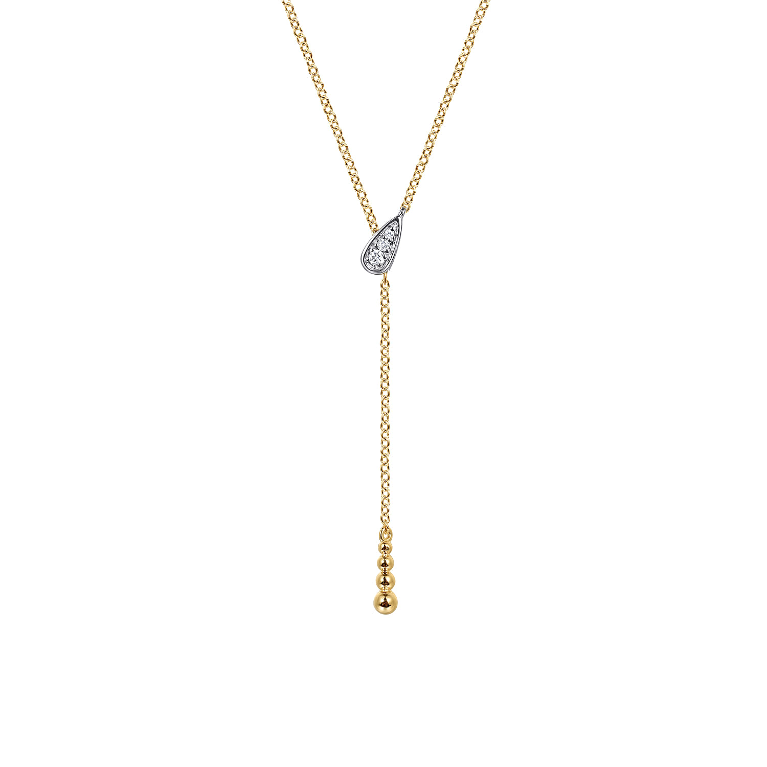 Diamond Y Necklace-Bujukan