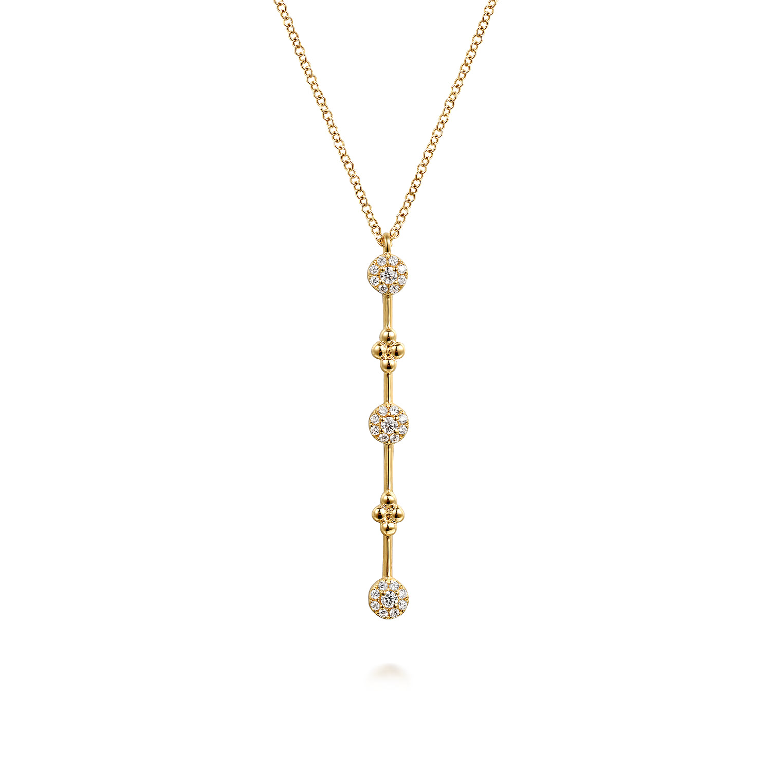 Bujukan Diamond Bar Necklace