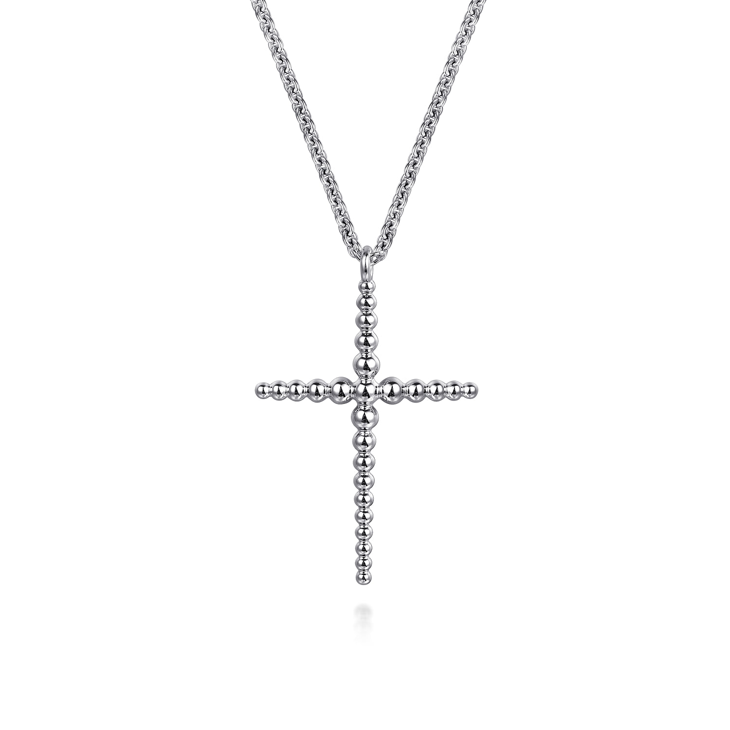 Bujukan Beads Cross Pendant Necklace