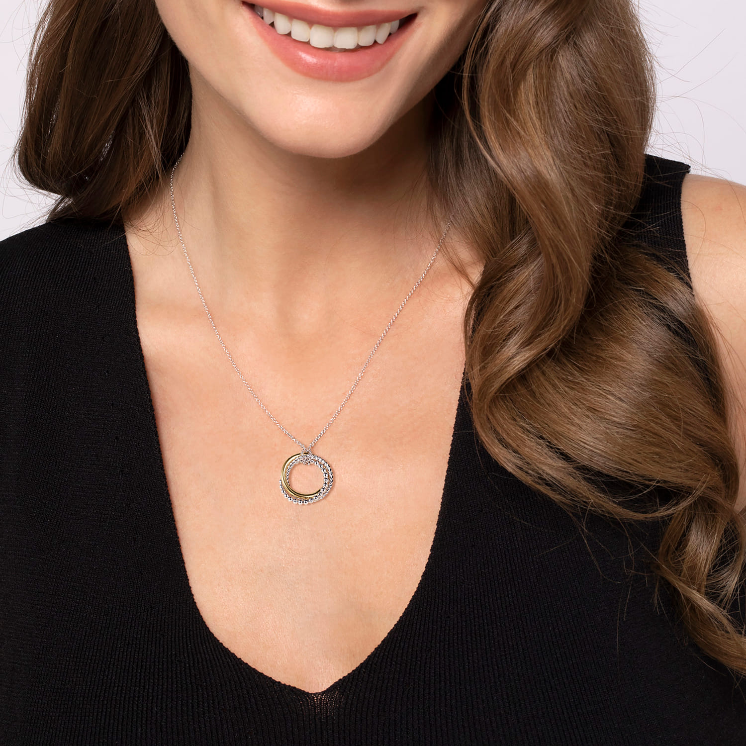 and Rope Pendant Necklace-Bujukan in 14K Yellow Gold, photograph 3