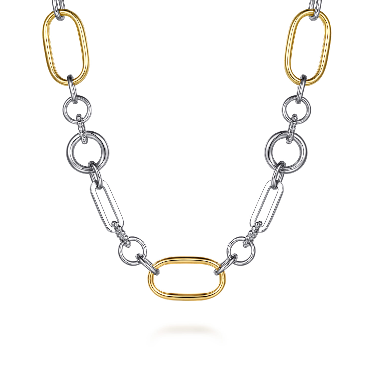 Bujukan Link Chain Necklace in 14K Yellow Gold