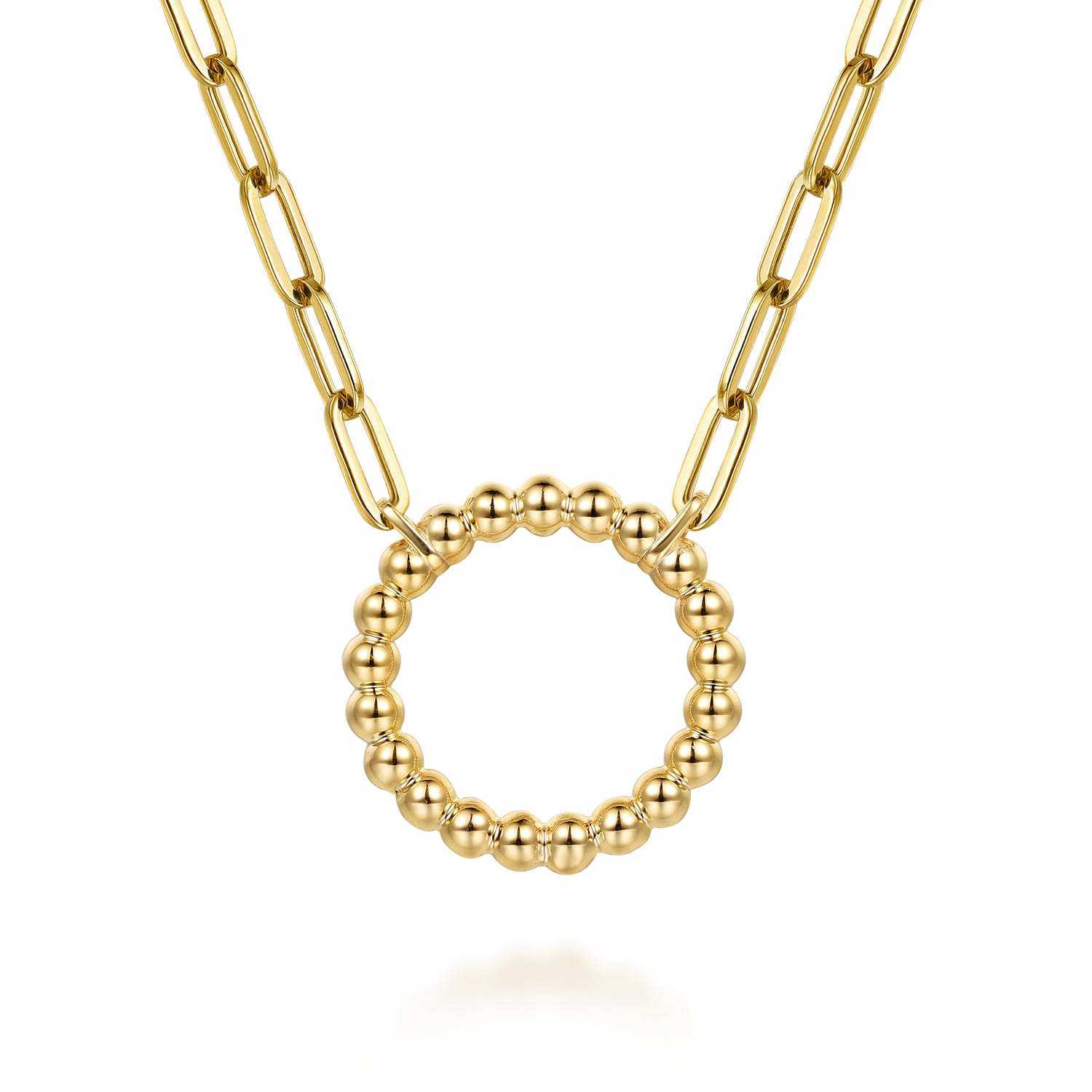 Chain Necklace with Bujukan Circle