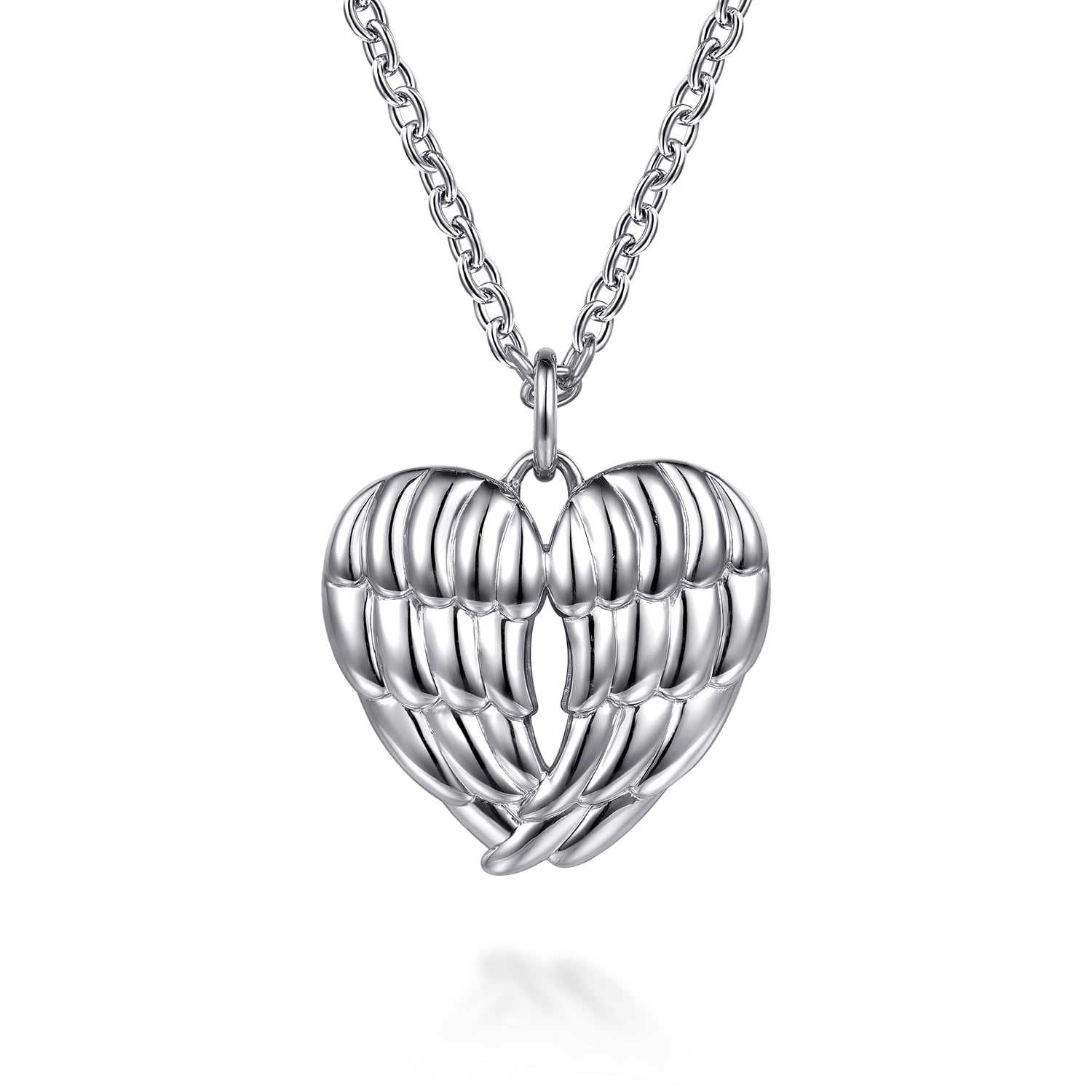 Angel Wing Pendant Necklace