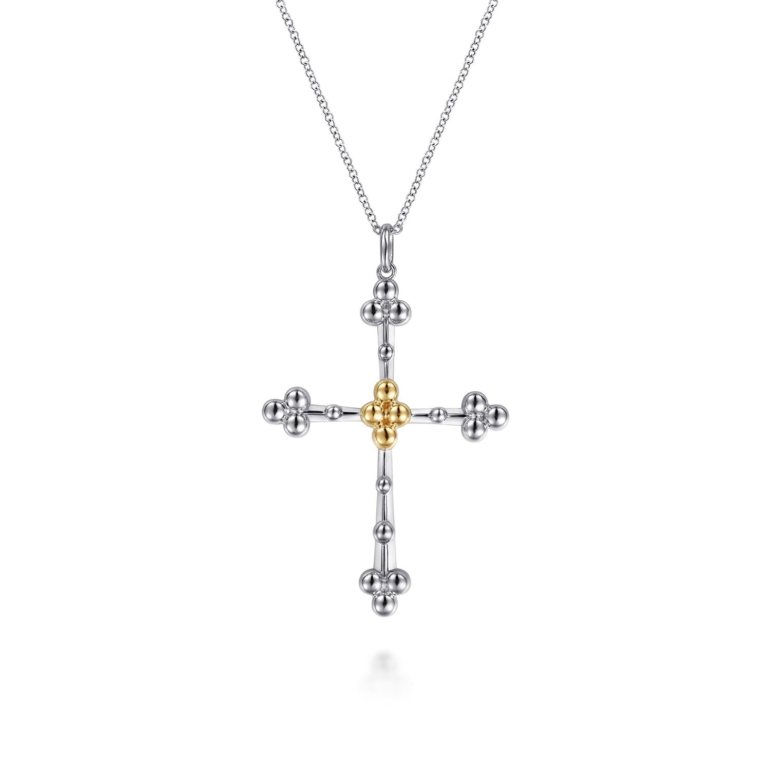 and Bujukan Clover Cross Necklace