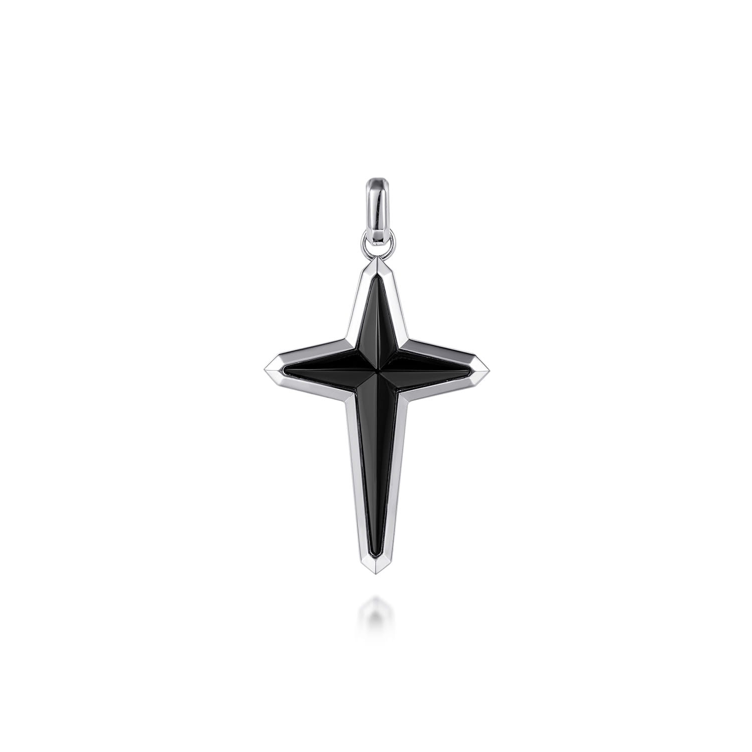 Onyx Cross Pendant