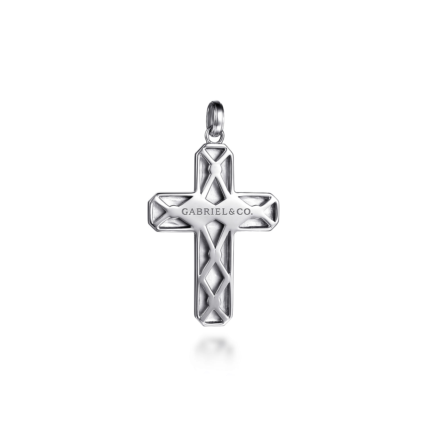 Cross Pendant in Sterling Silver, photograph 2