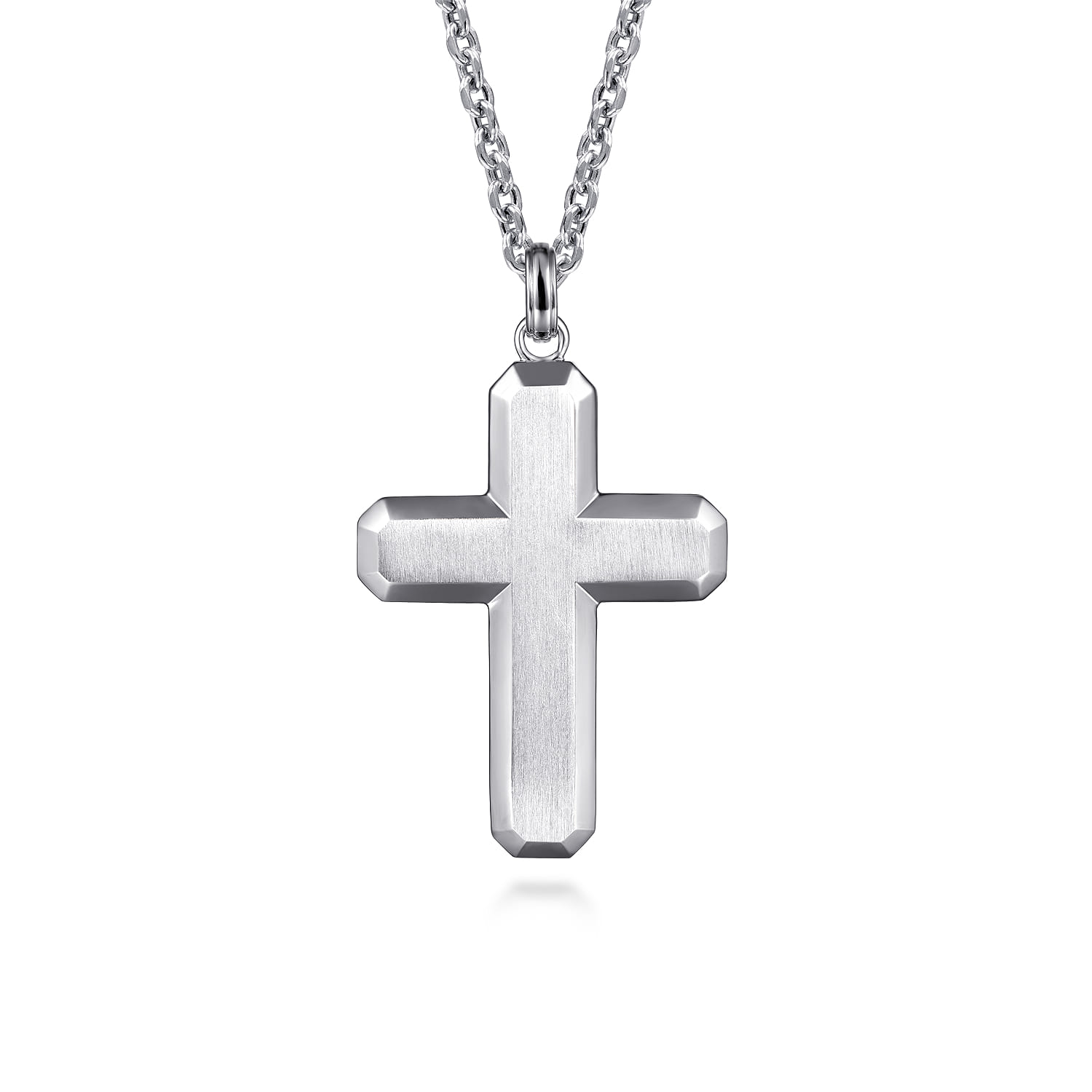 Cross Pendant in Sterling Silver, photograph 3
