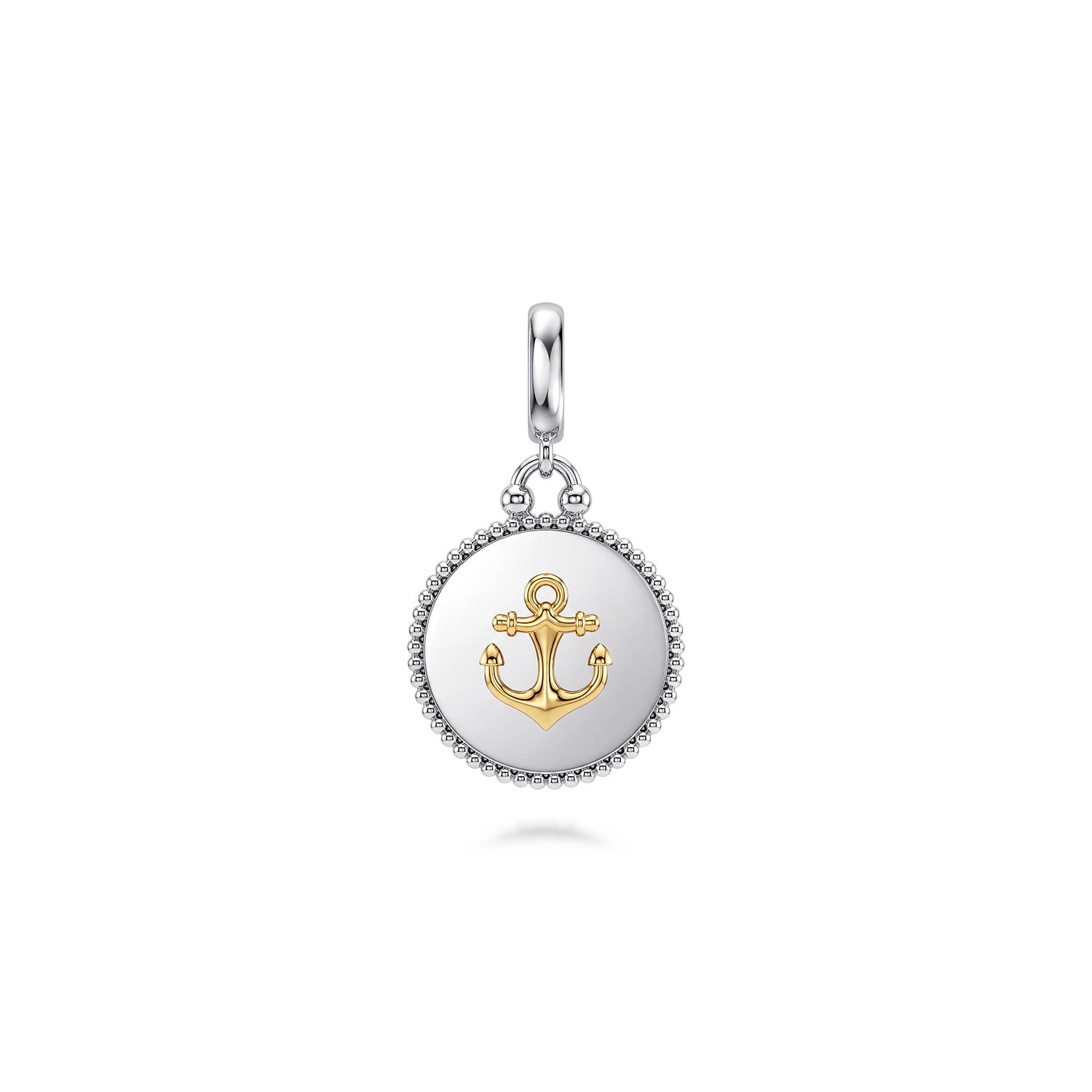 and Bujukan Anchor Medallion in Size 18mm with Detachable Bail