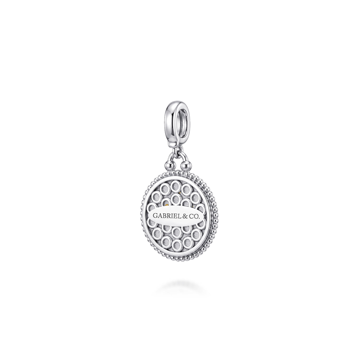 and Bujukan Anchor Medallion in Size 18mm with Detachable Bail in 14K Yellow Gold, photograph 2