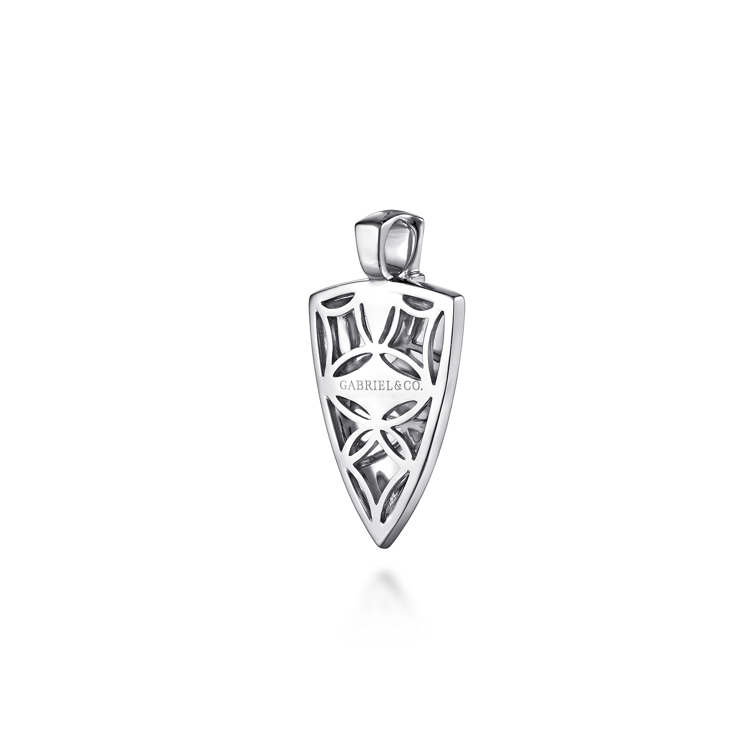Arrowhead Pendant in Sterling Silver, photograph 2