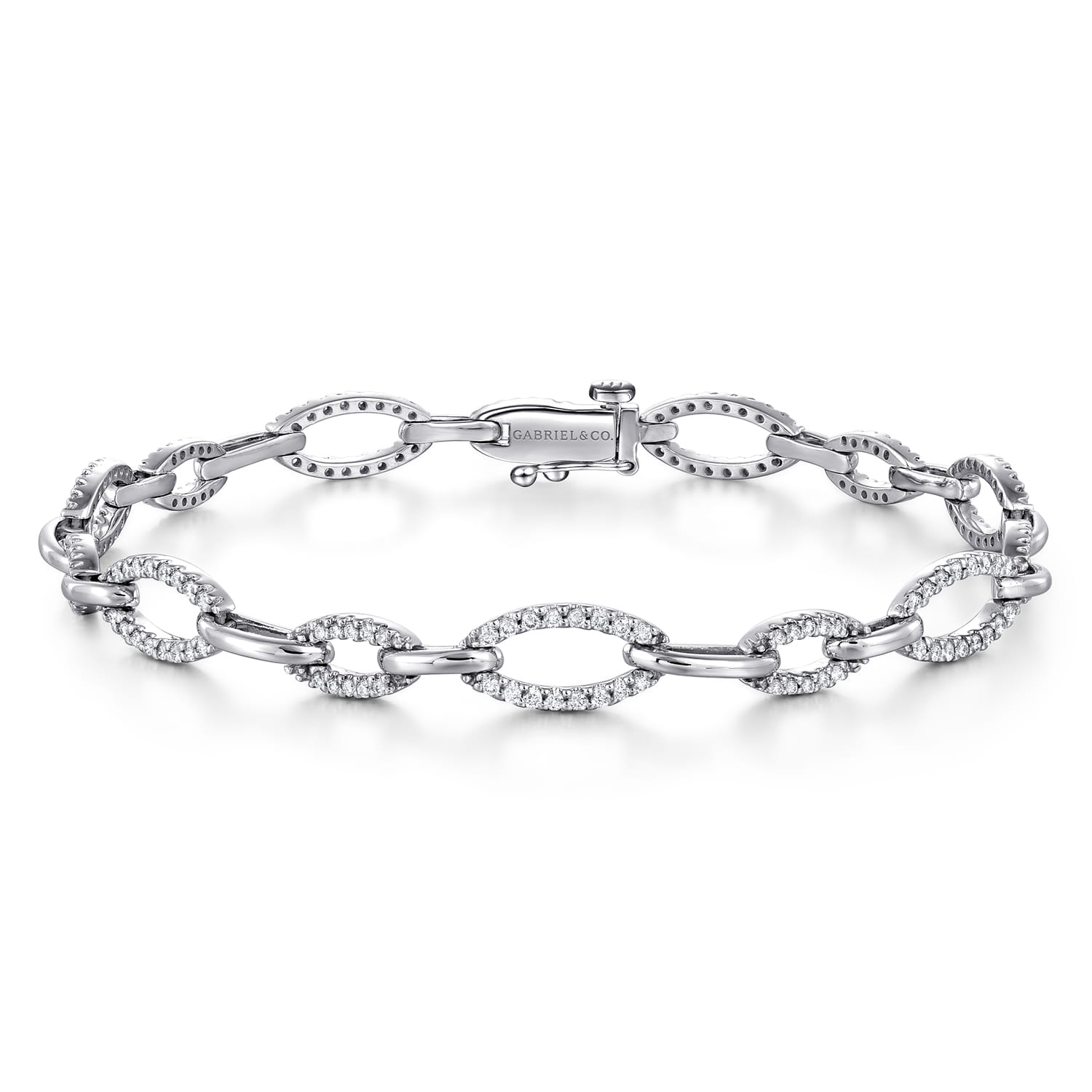 Graduating Diamond Link Tennis Bracelet