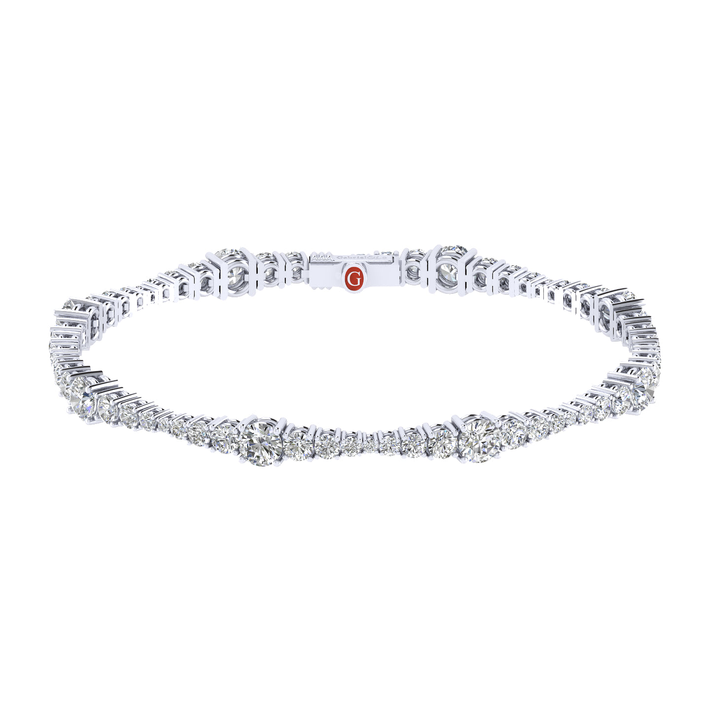 Diamond Tennis Bracelet in 14K White Gold