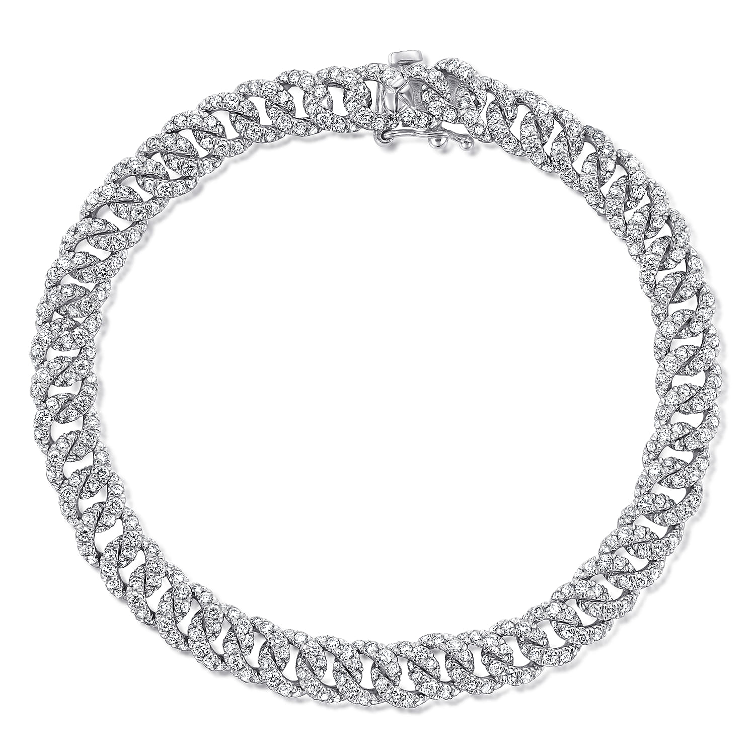 Diamond Link Tennis Bracelet